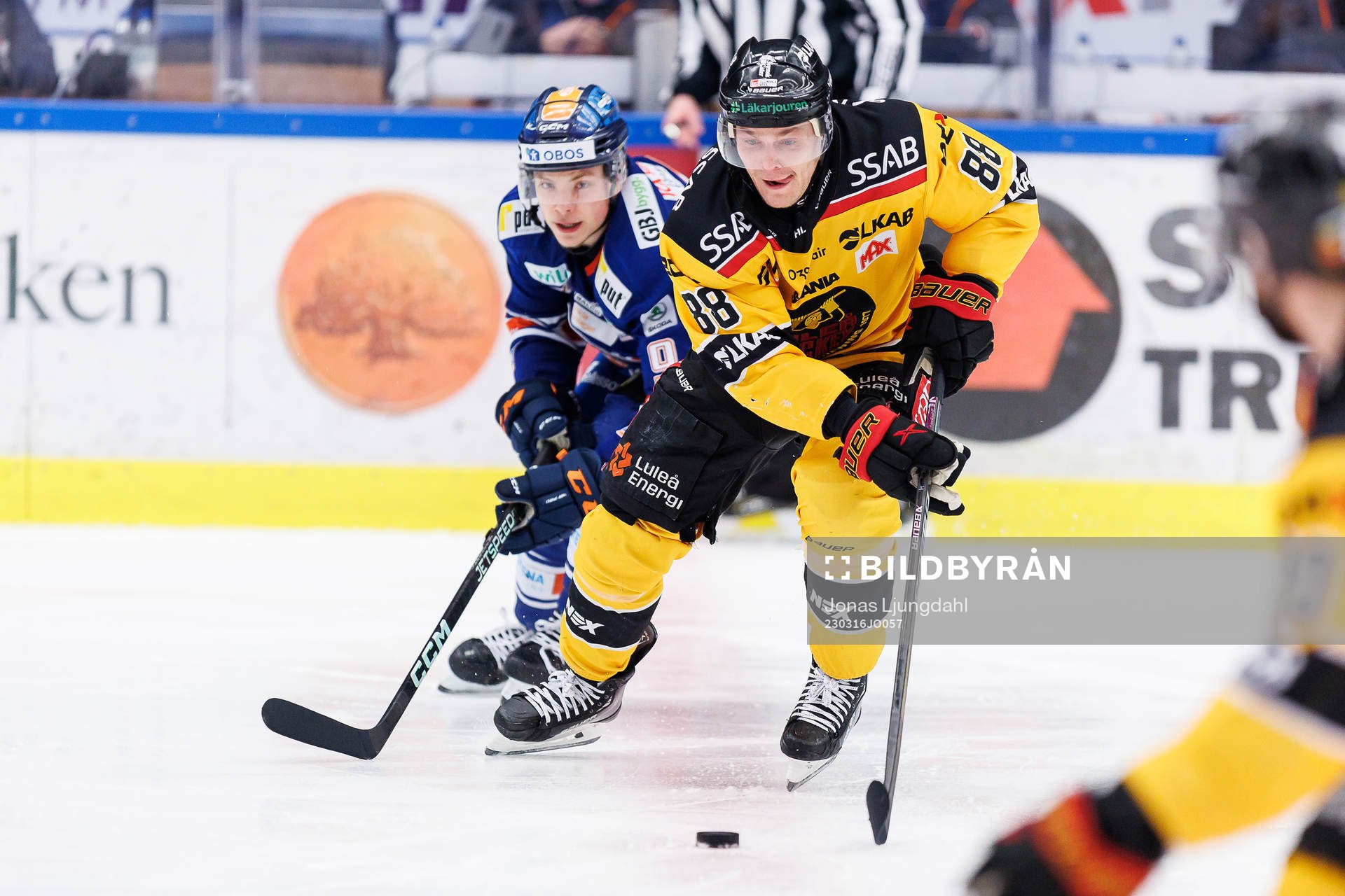 Luleås Joonas Rask och Växjös Victor Stjernborg