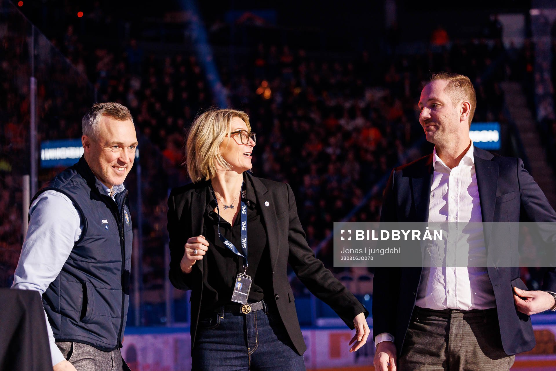 Växjös VD Johan Markusson och sportchef Henrik Evertsson