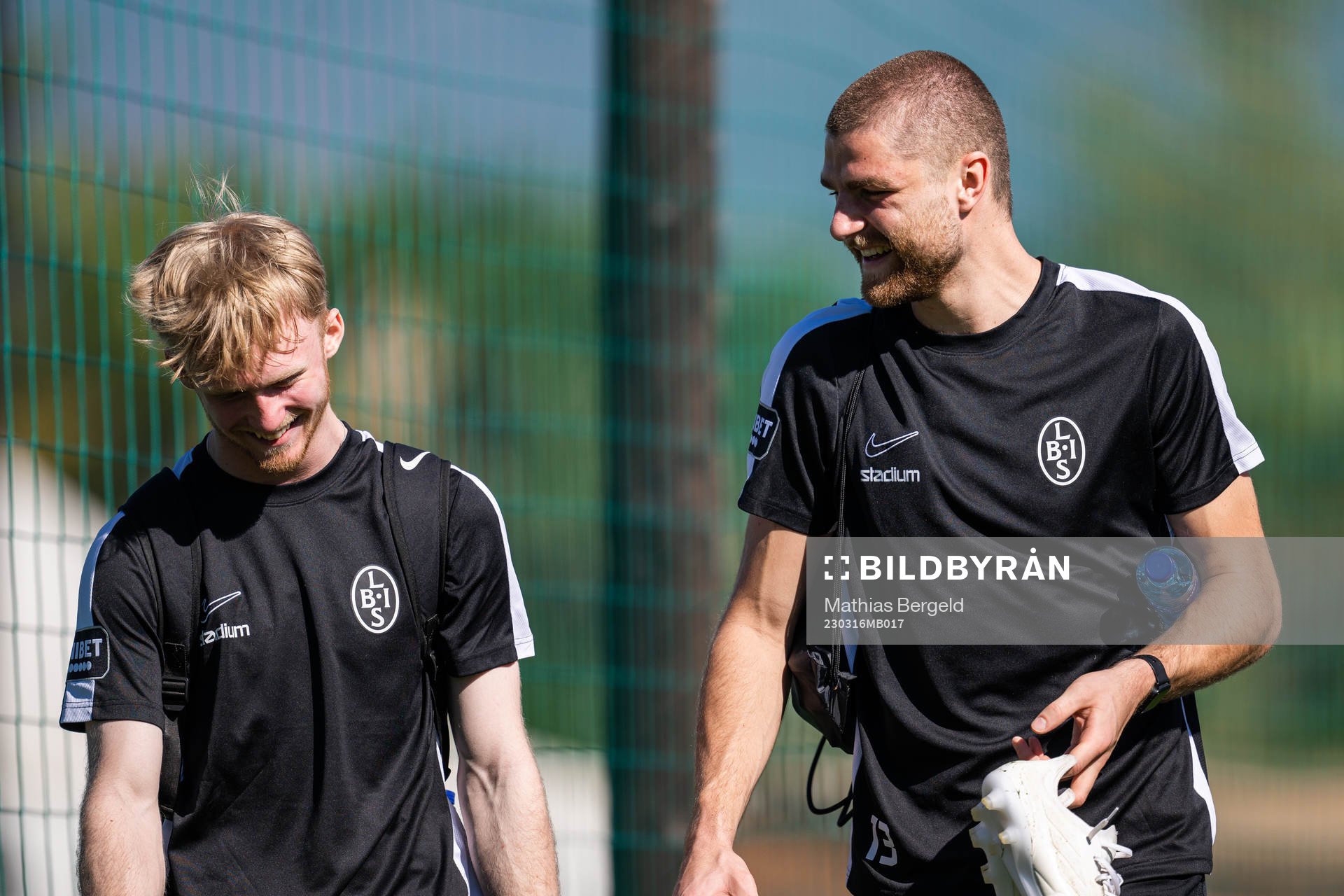 målvakt Hampus Pauli och Erik Hedenquist