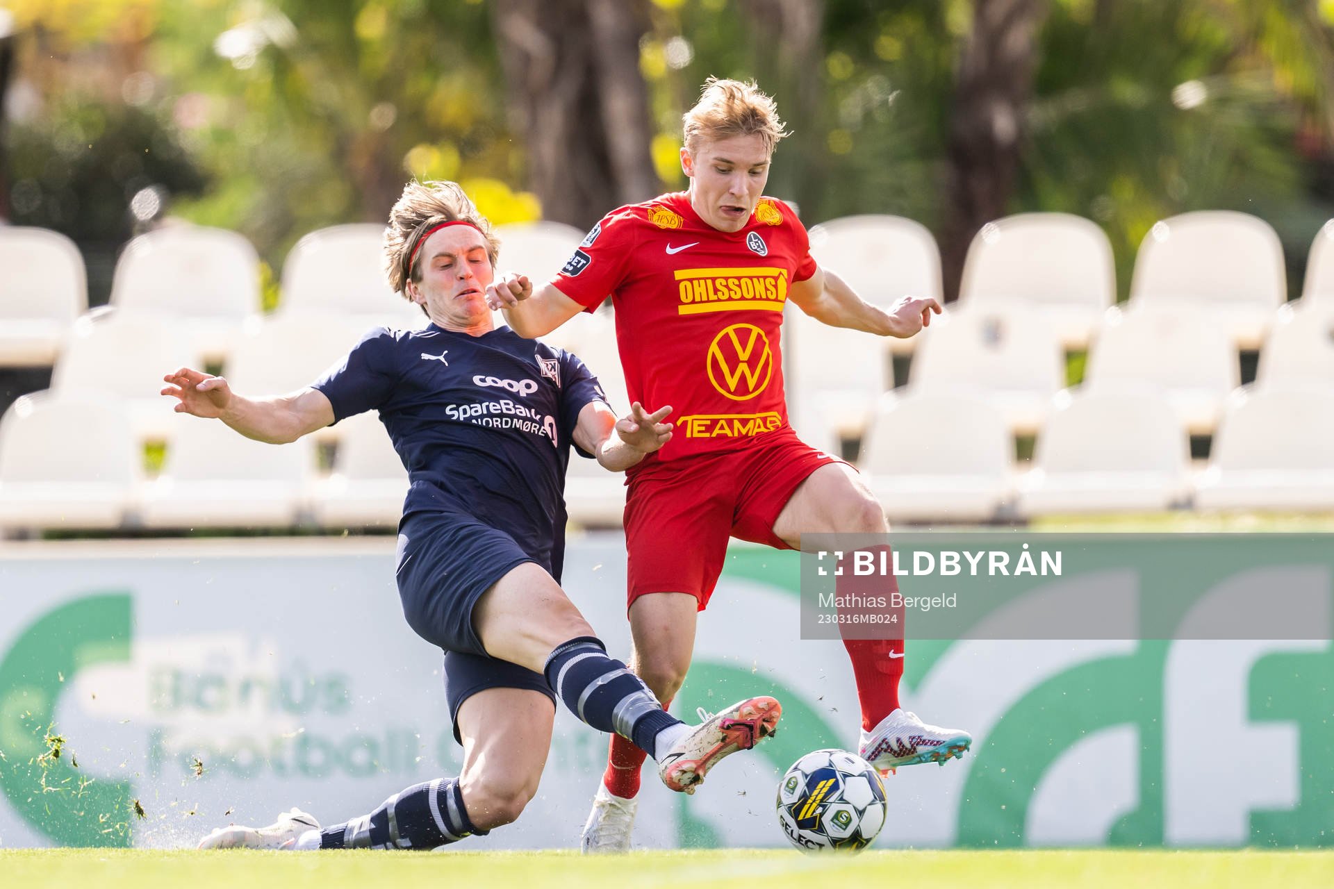Kristiandsunds Snorre Strand Nilsen och Landskronas Edvin