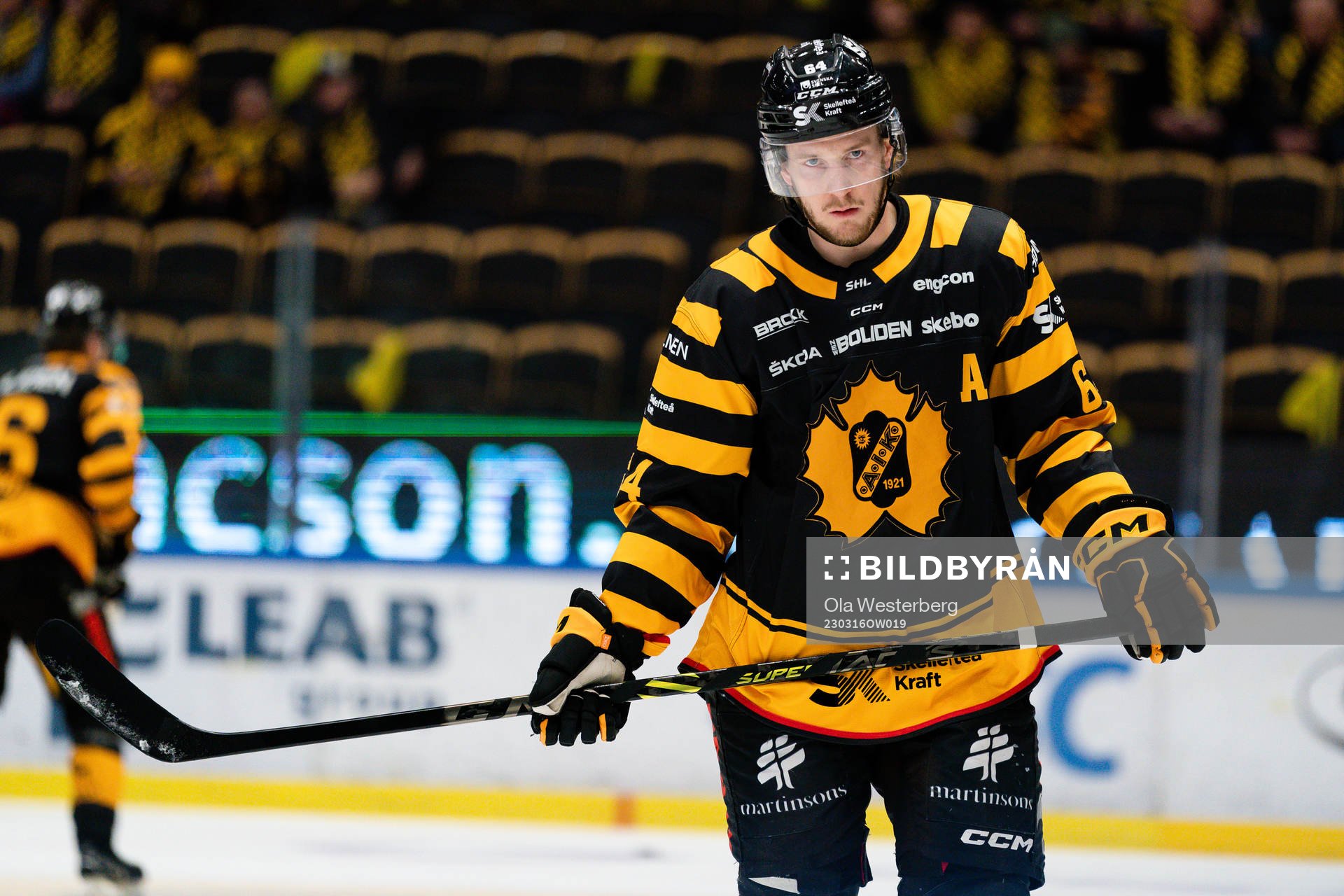 Skellefteå AIKs Jonathan Pudas