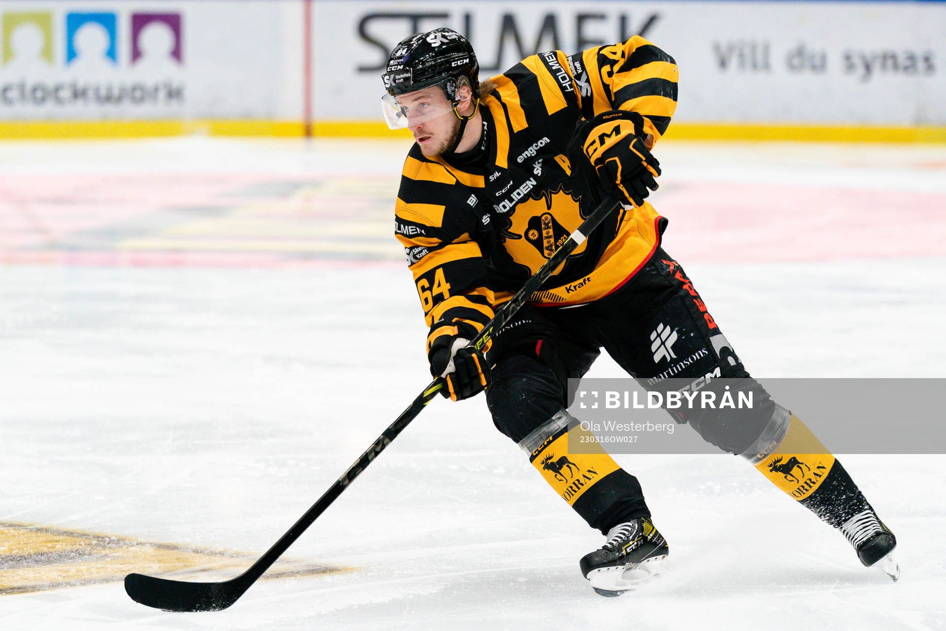 Skellefteå AIKs Jonathan Pudas