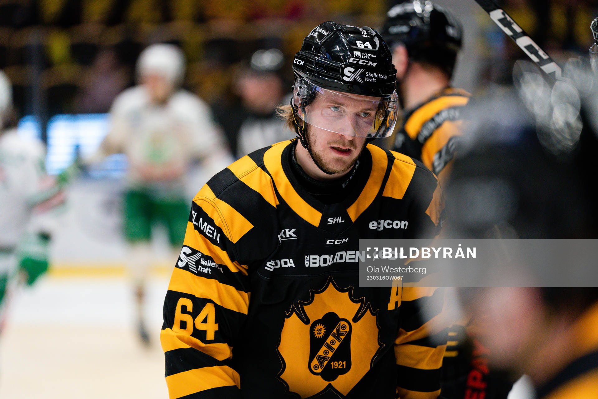 Skellefteå AIKs Jonathan Pudas