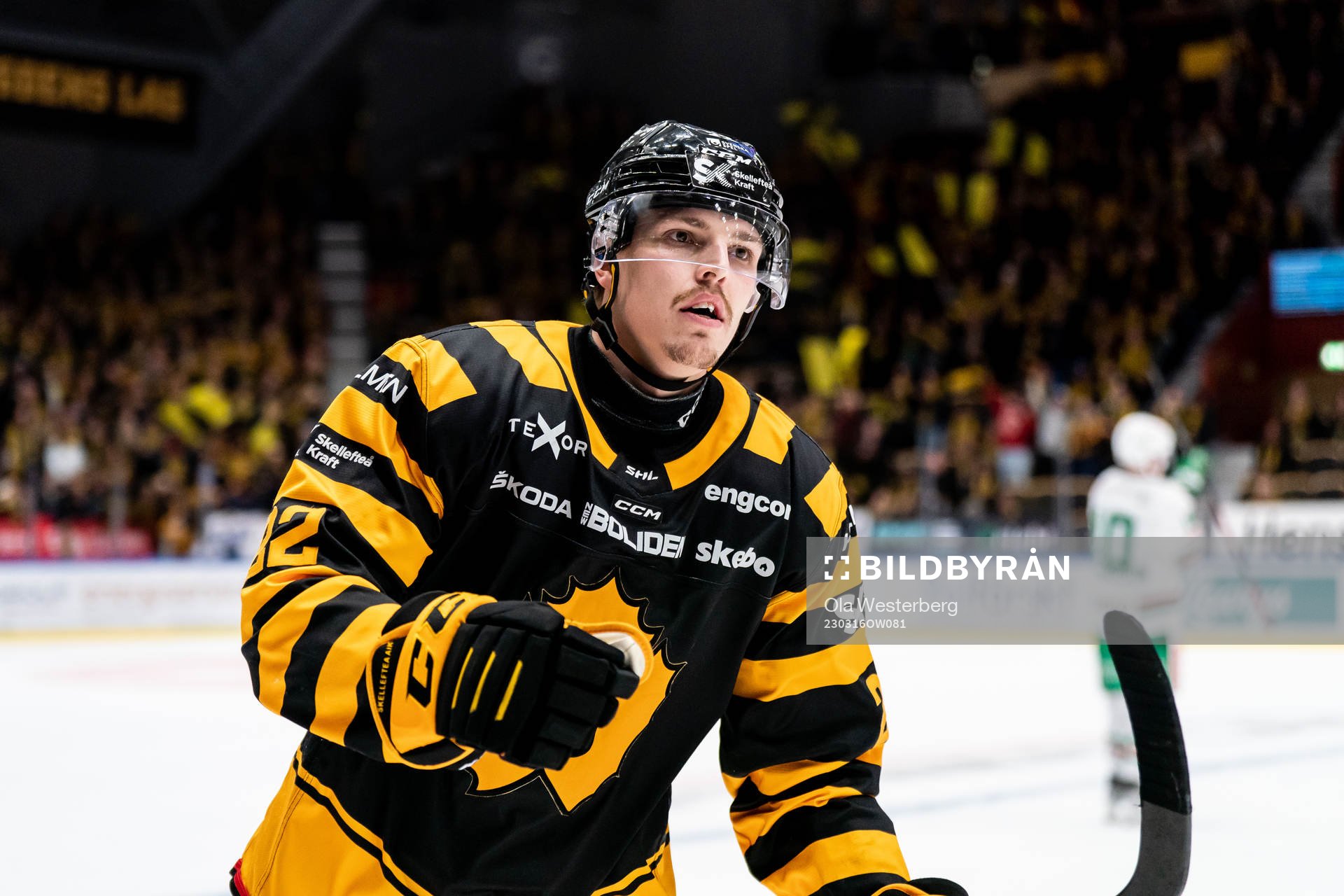 Skellefteå AIKs Jonathan Johnson jublar
