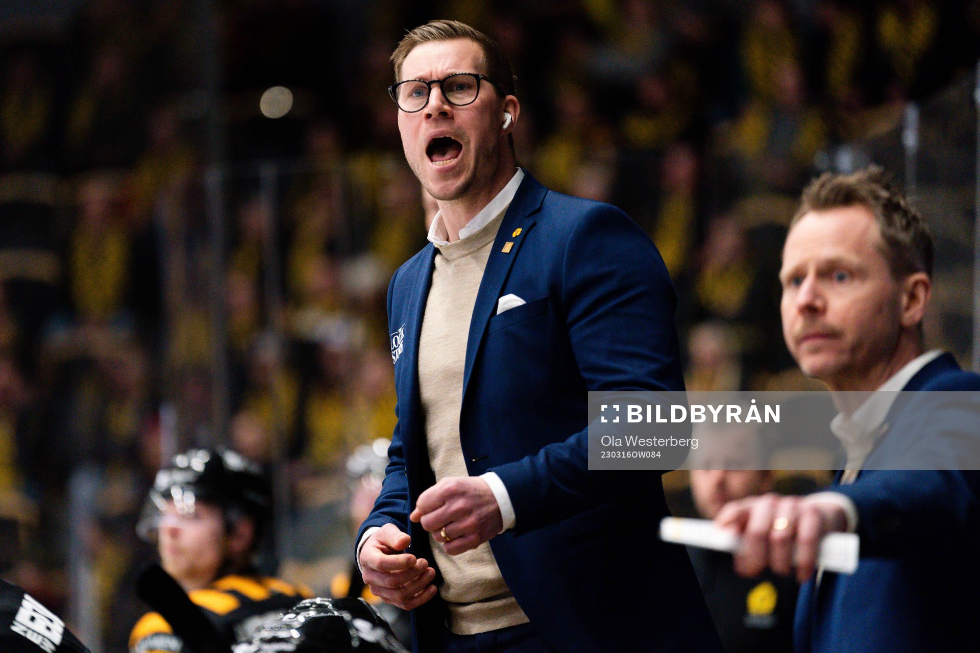 Skellefteå AIKs assisterande tränare Andreas Falk