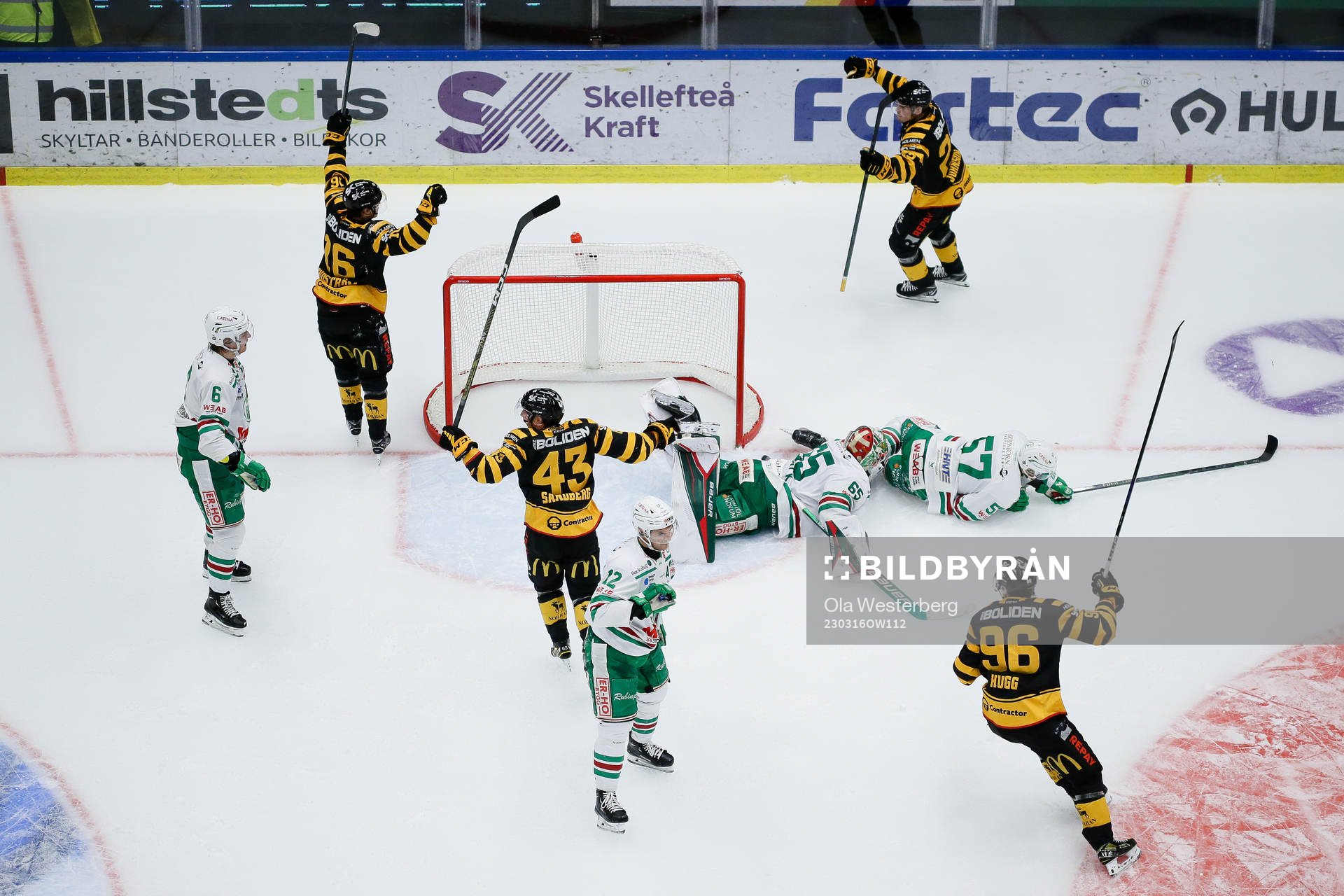 Skellefteå AIKs Jonathan Johnson gör 2-3