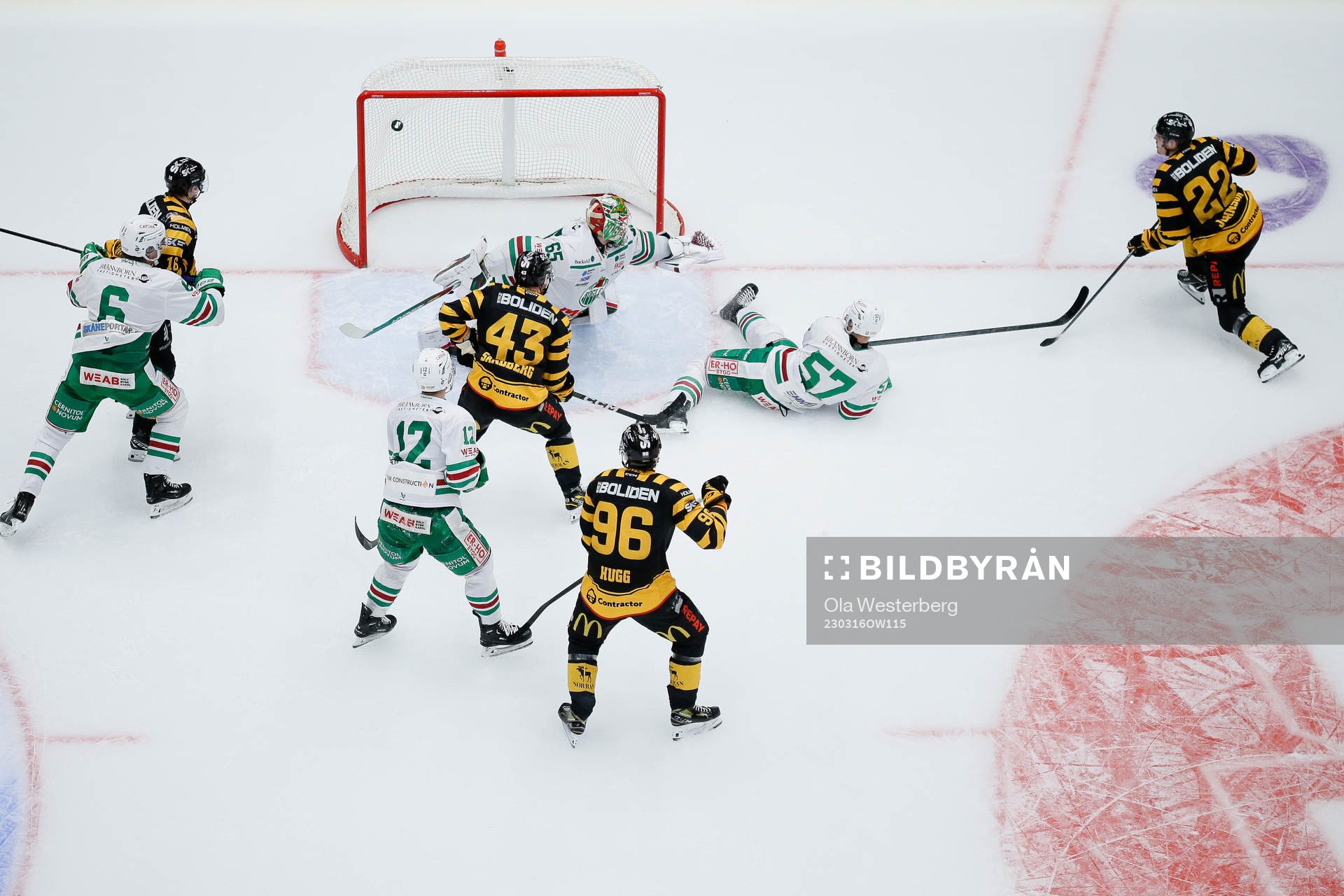 Skellefteå AIKs Jonathan Johnson gör 2-3