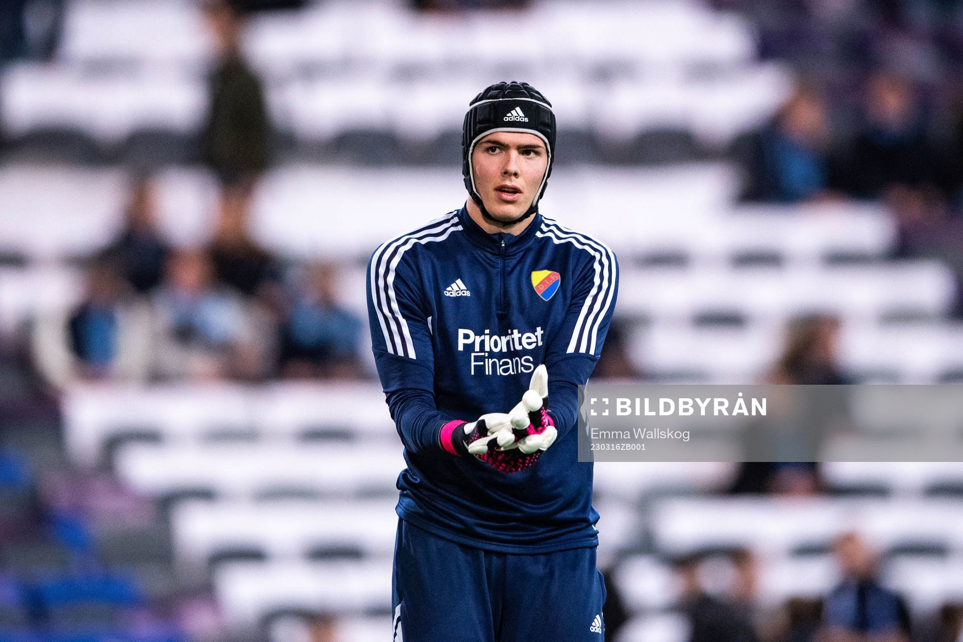 goalkeeper Jacob Widell Zetterström of Djurgården
