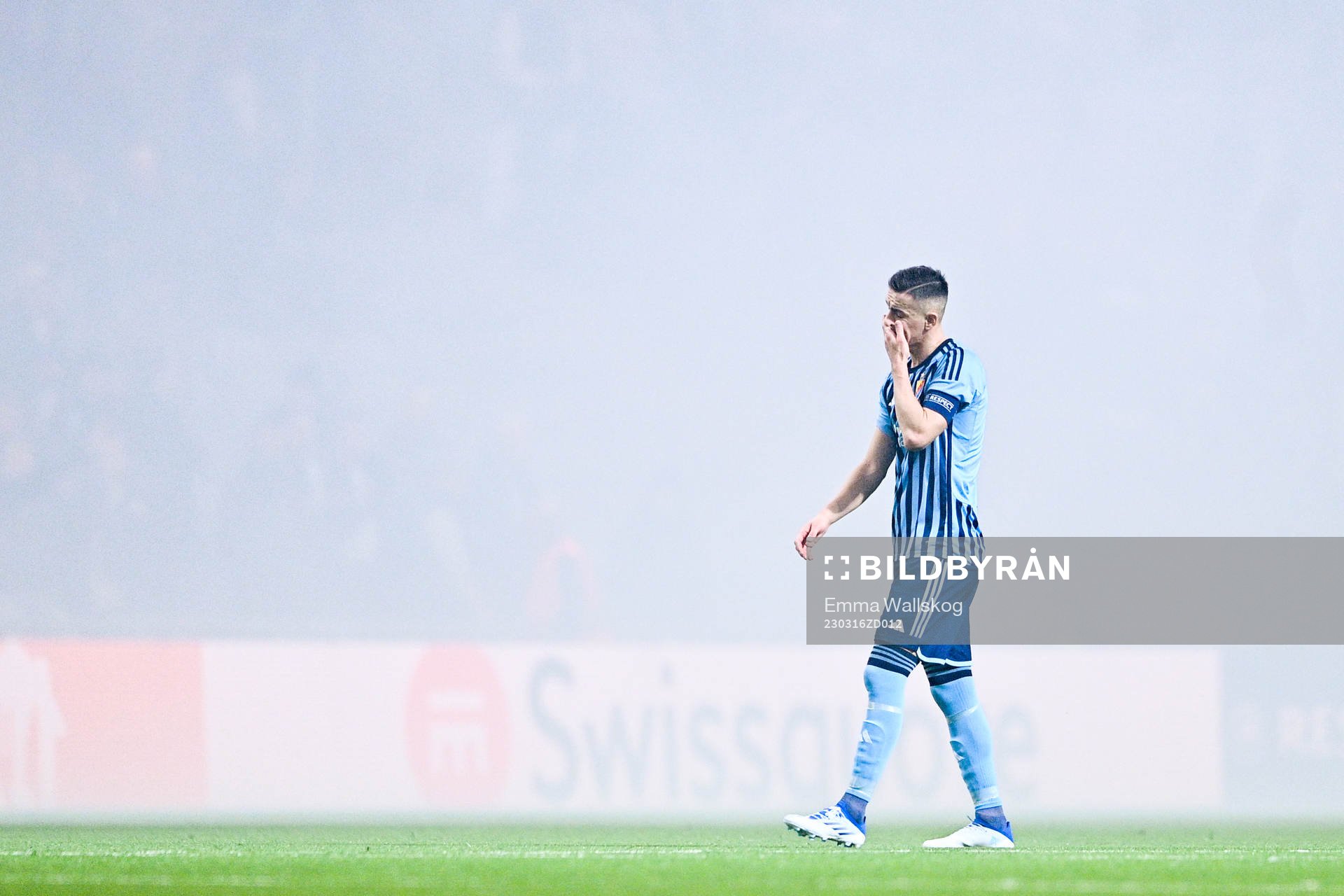 Haris Radetinac of Djurgården looks dejected