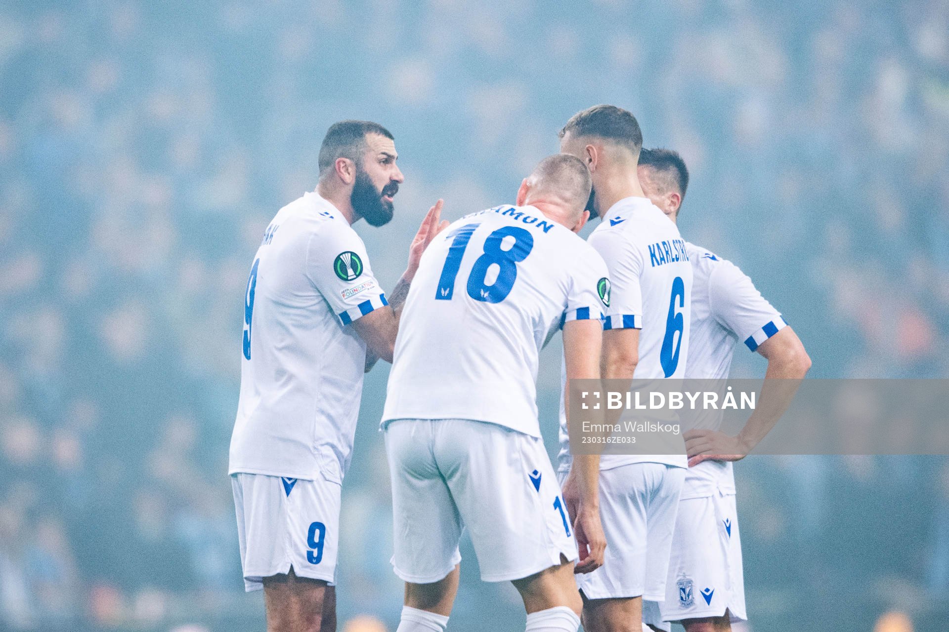 Mikael Ishak of Lech Poznan