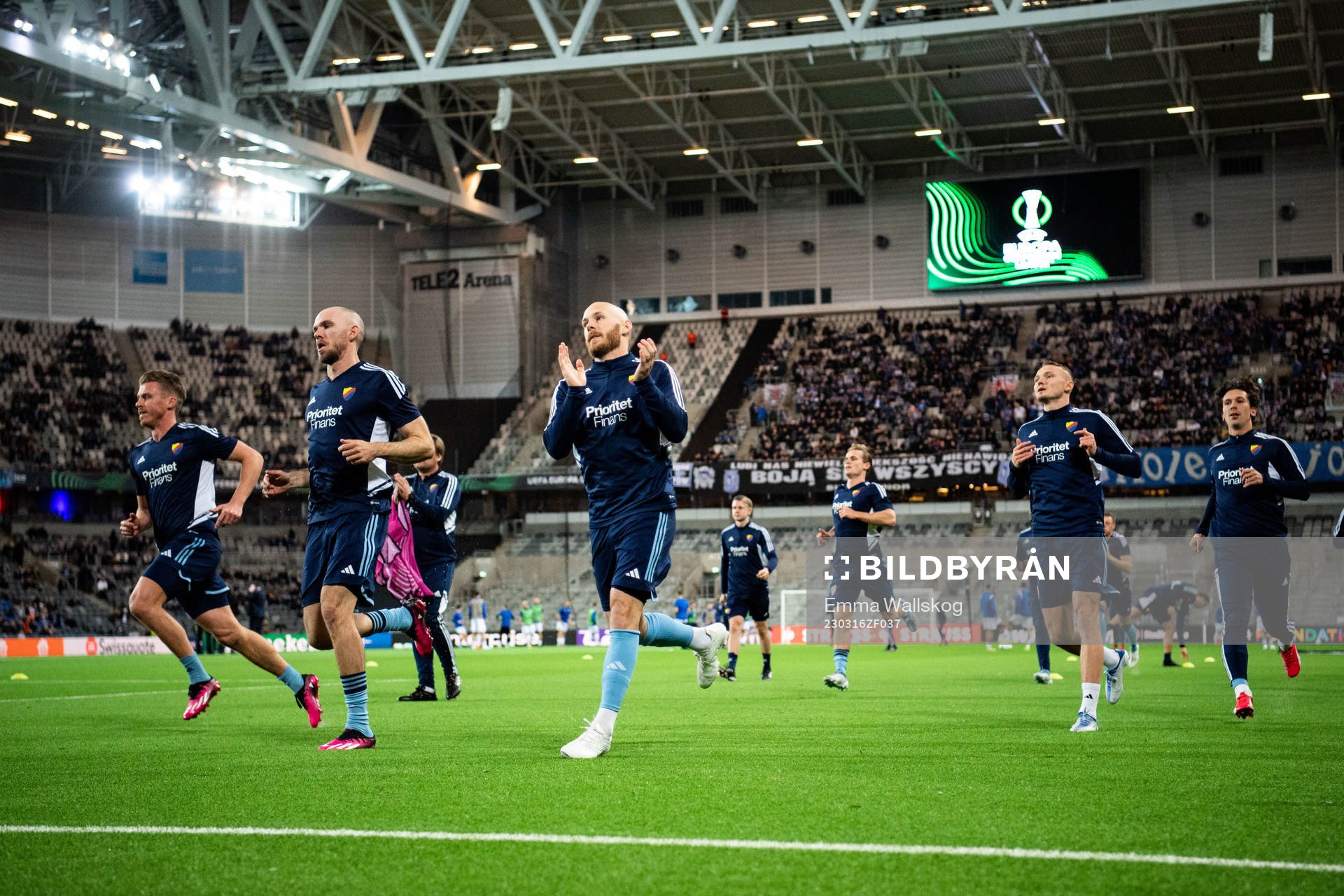 Marcus Danielson and Magnus Eriksson of Djurgården