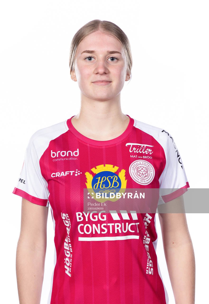 Uppsalas Alva Karlsson poserar för ett porträtt den 16 mars 2023 i Uppsala.