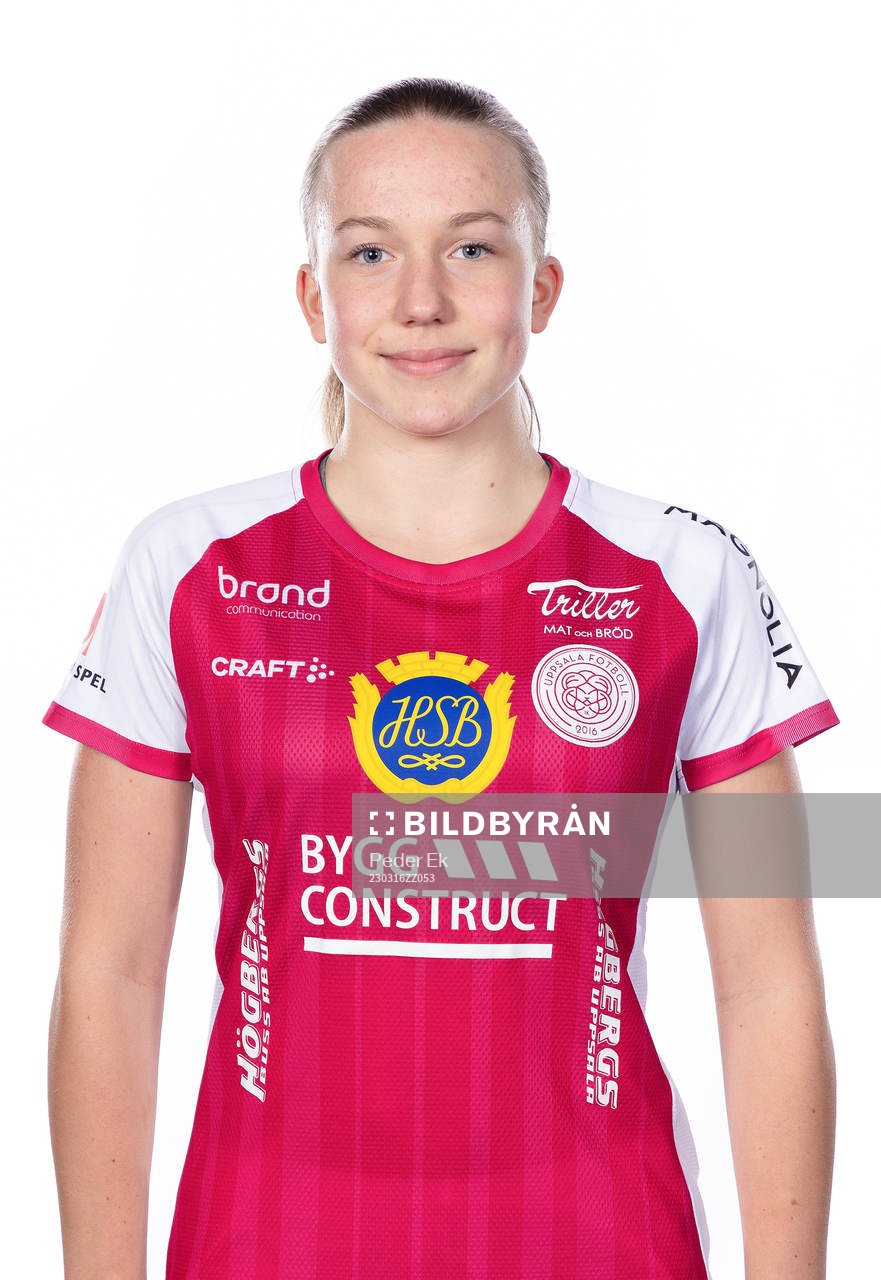 Uppsalas Thindra Mattsson poserar för ett porträtt den 16 mars 2023 i Uppsala.