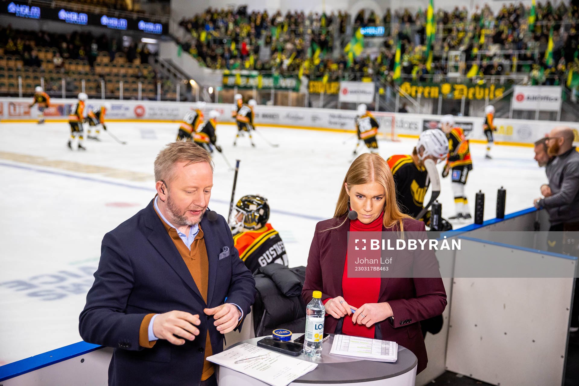 Cmores Fredrik Söderström och Kajsa Kalméus