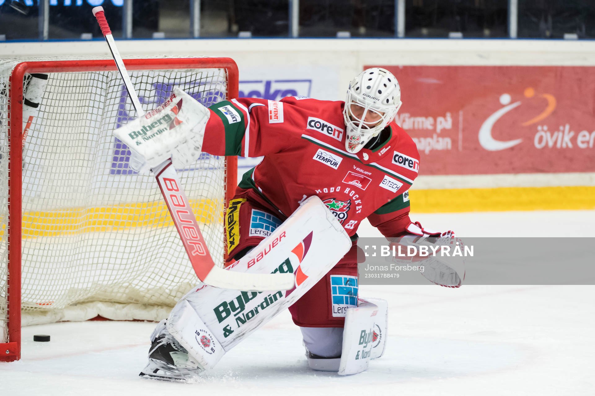 Modos målvakt Tex Williamsson