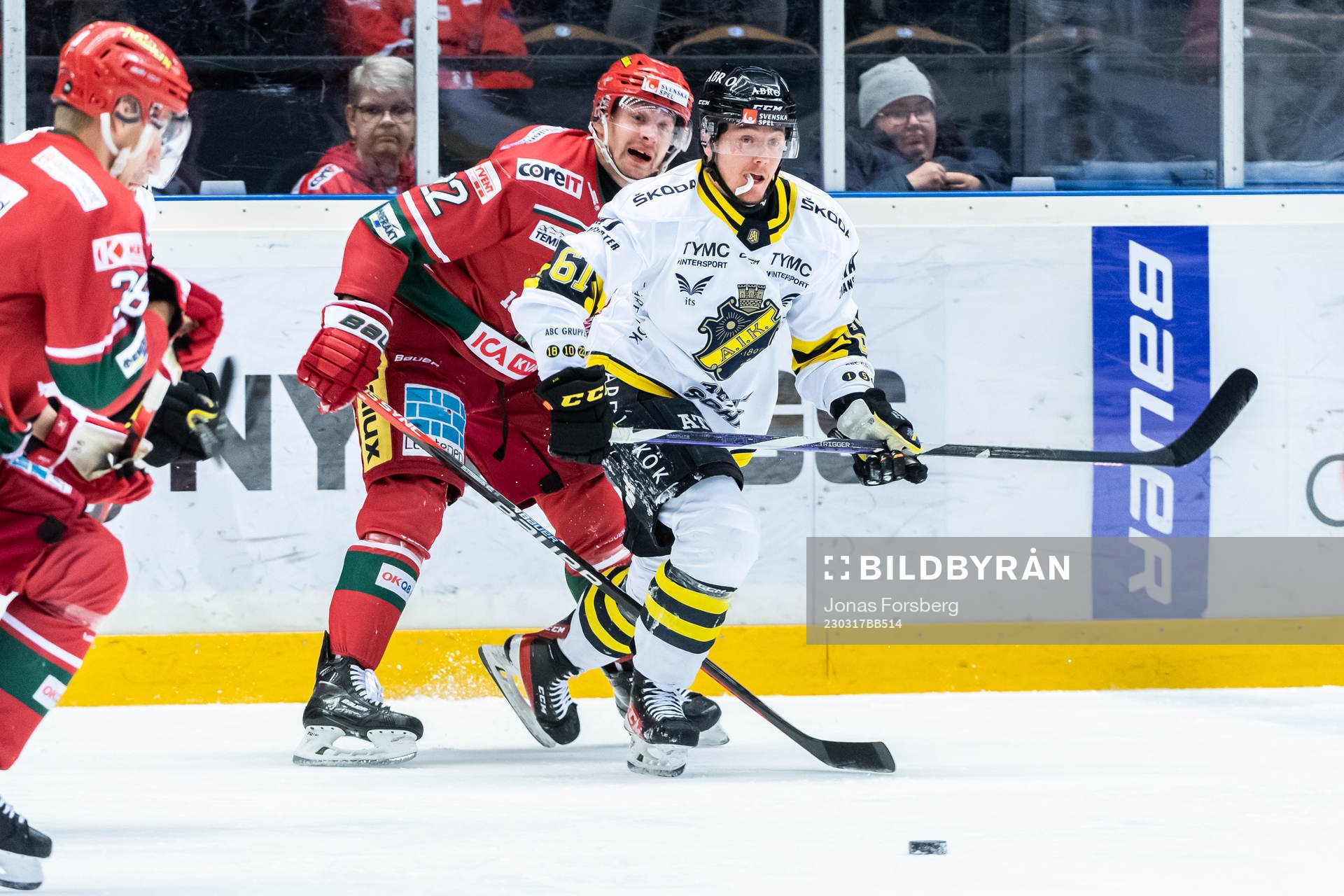Modos Adam Pettersson och AIKs Adam Rockwood