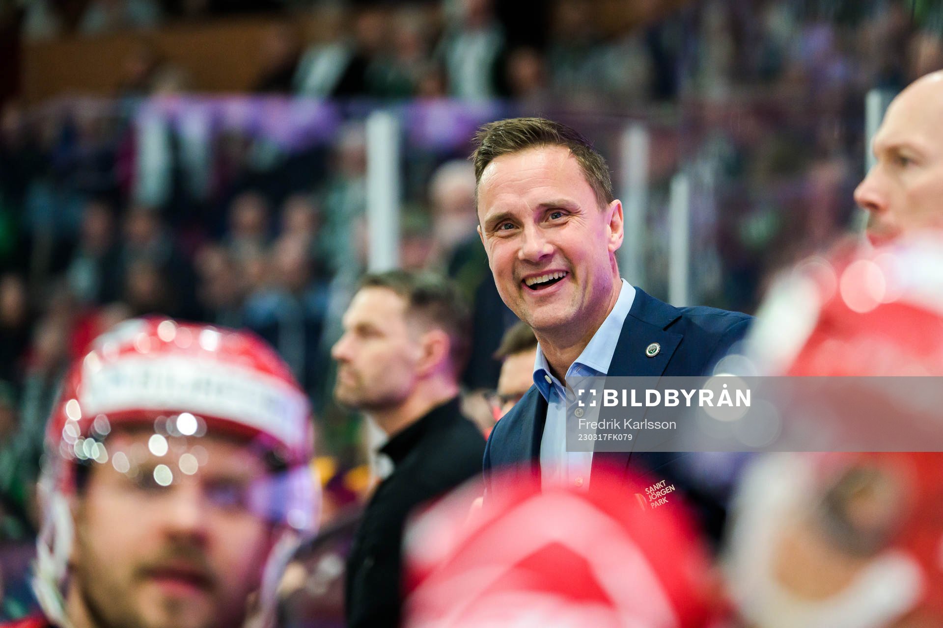 Frölundas tränare Roger Rönnberg