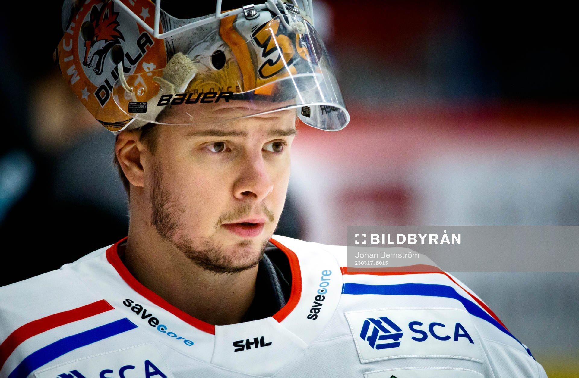 Timrås målvakt Karolus Kaarlehto