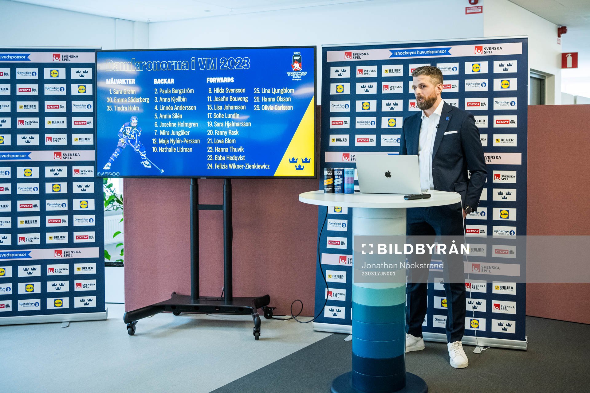 Ulf Lundberg, Head Coach of Sweden’s women national Ice