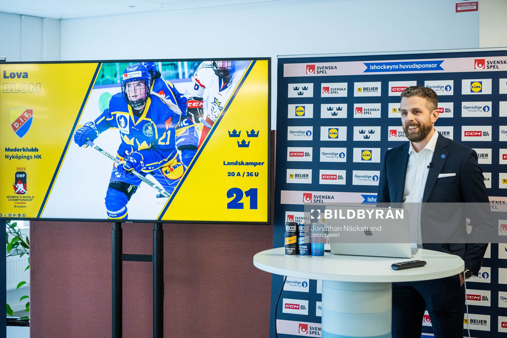 Ulf Lundberg, Head Coach of Sweden’s women national Ice
