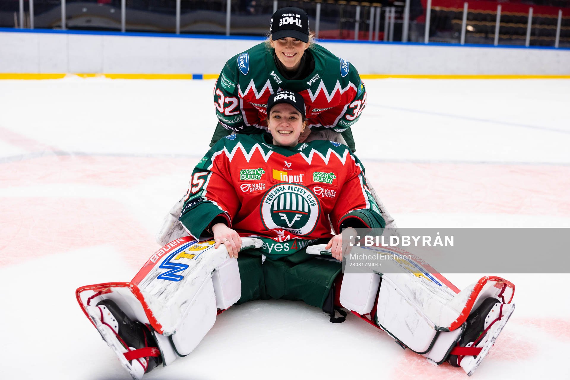 Frölundas sportchef och målvakt Kim Martin Hasson och