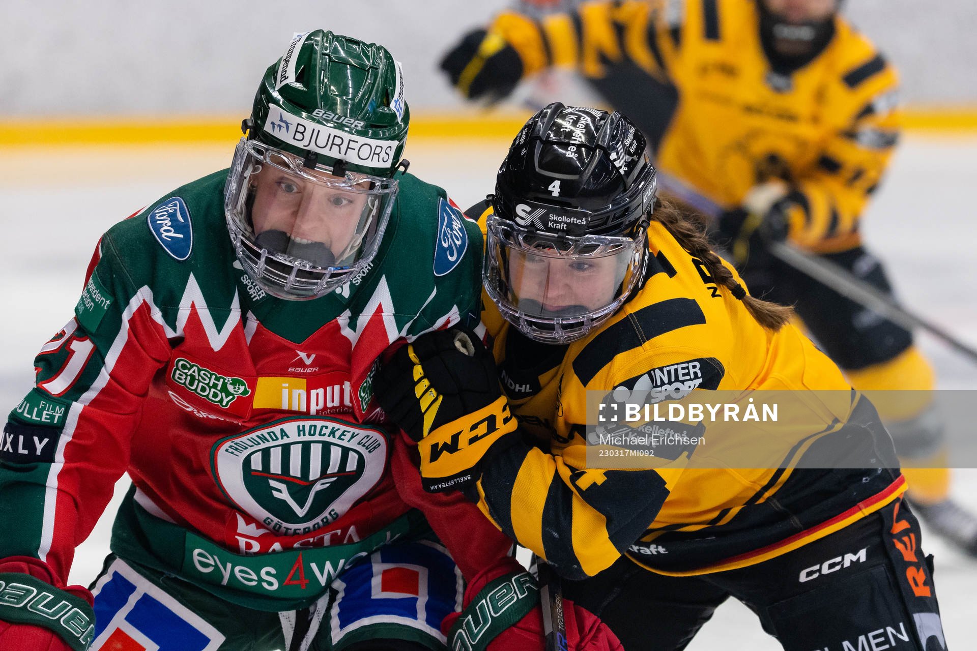 Frölundas Sarah-Eve Coutu-Godbouto och Skellefteås Moa