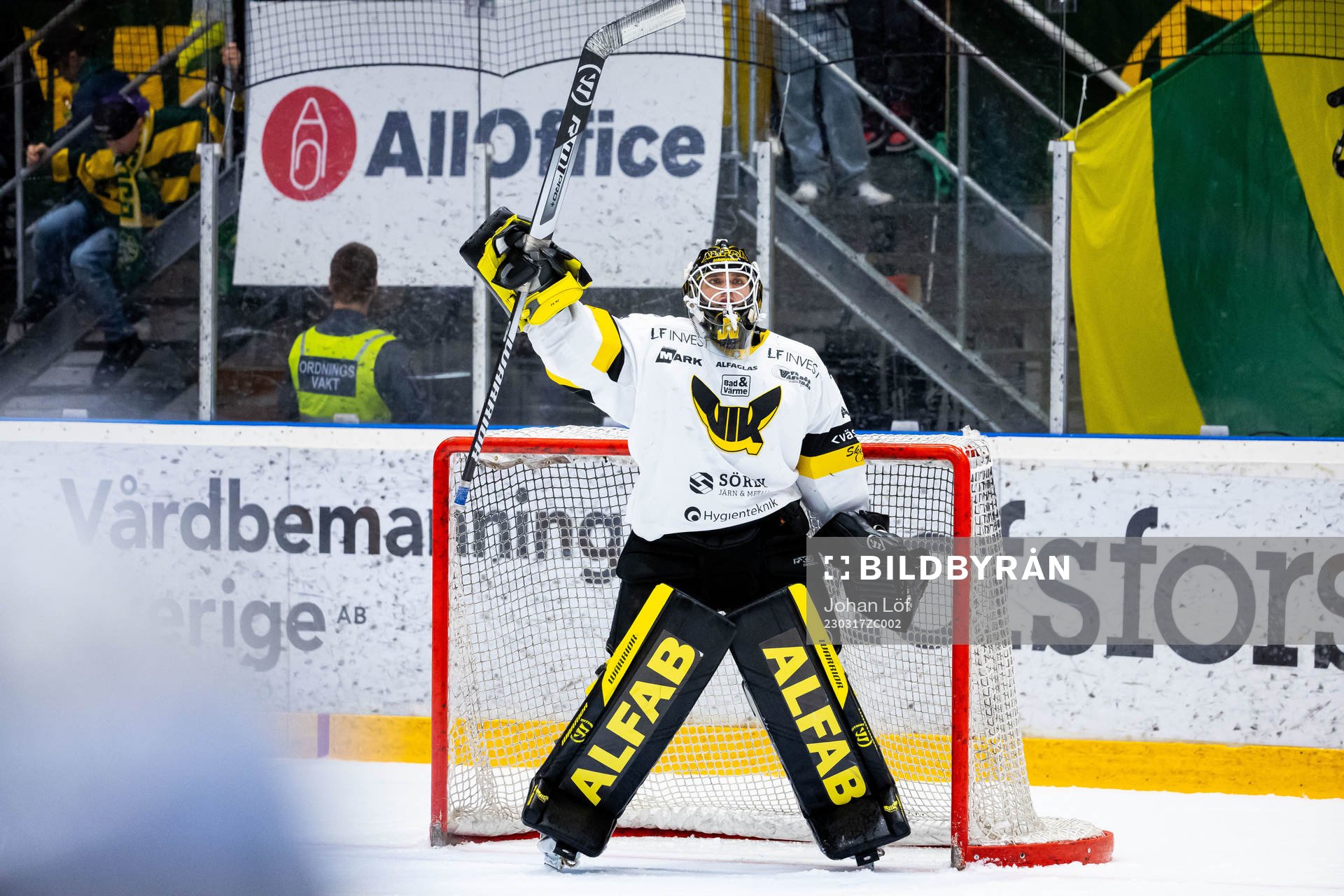 Västerås målvakt Johan Gustafsson
