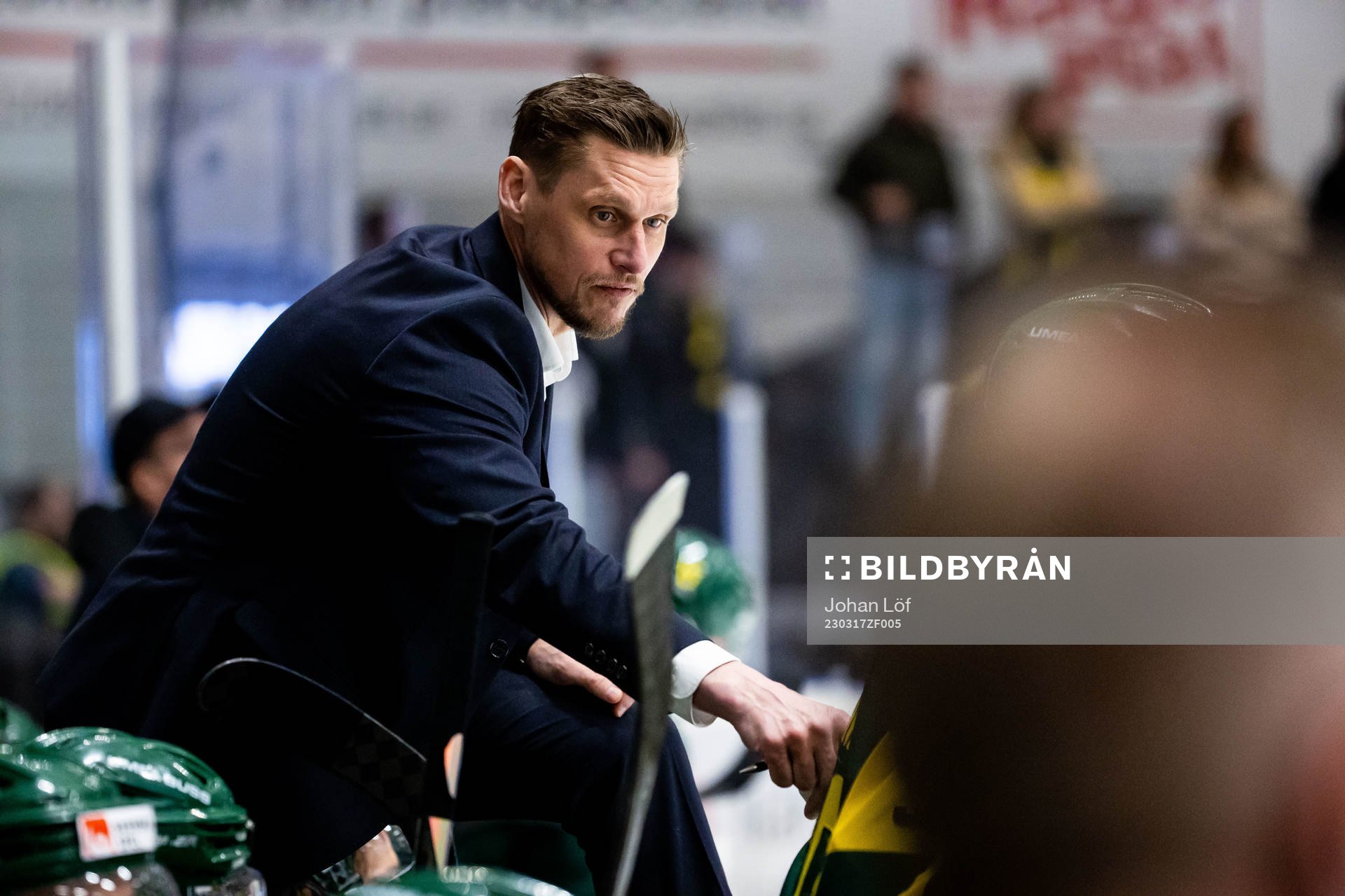 Björklövens assisterande tränare Stefan Öhman