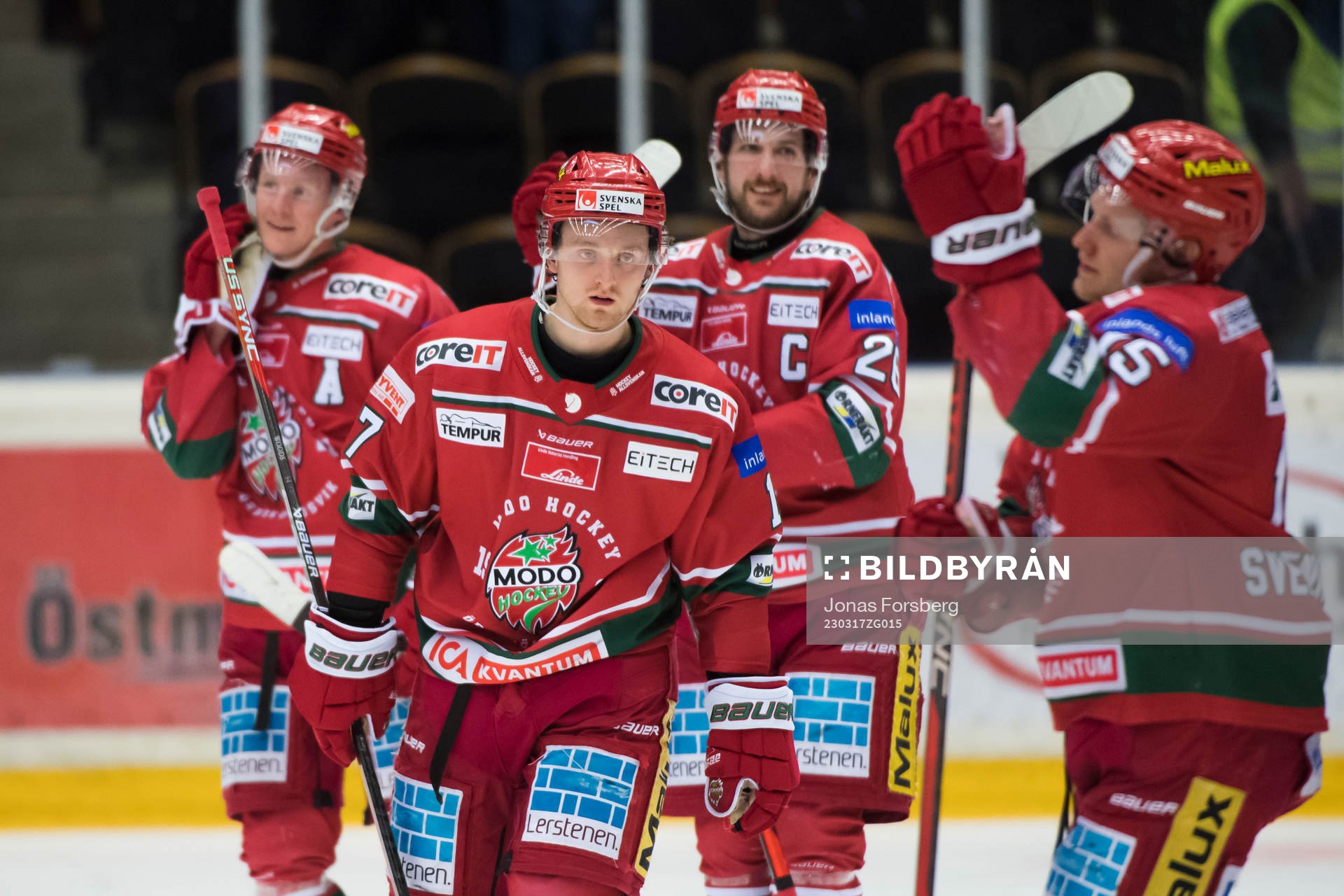 Modos Pontus Näsen, Filip Sveningsson, Marcus Vela och