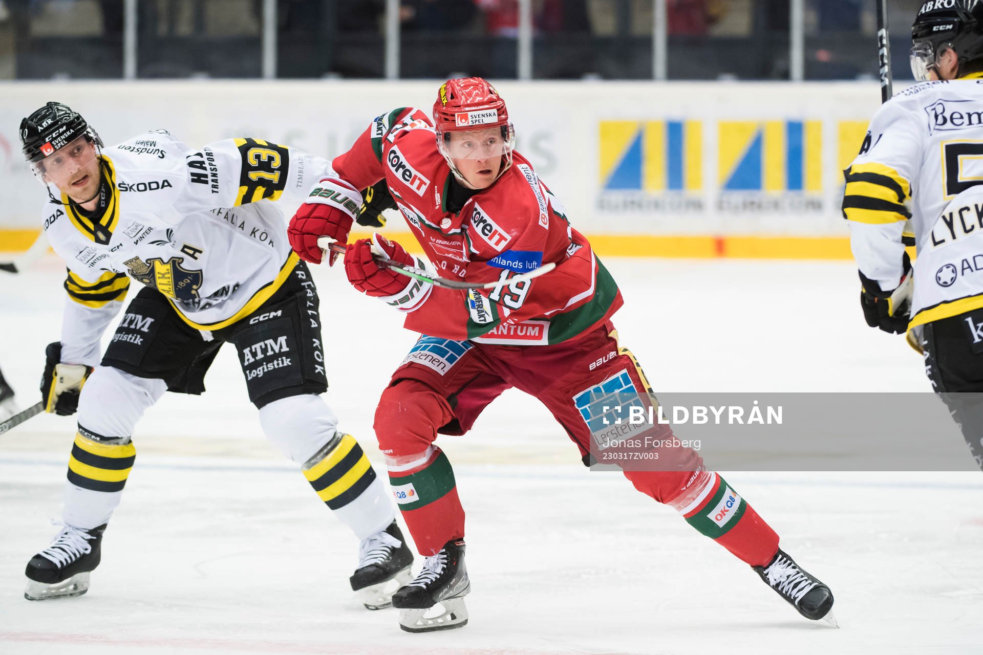 AIKs Axel Wemmenborn och Modos Erik Karlsson