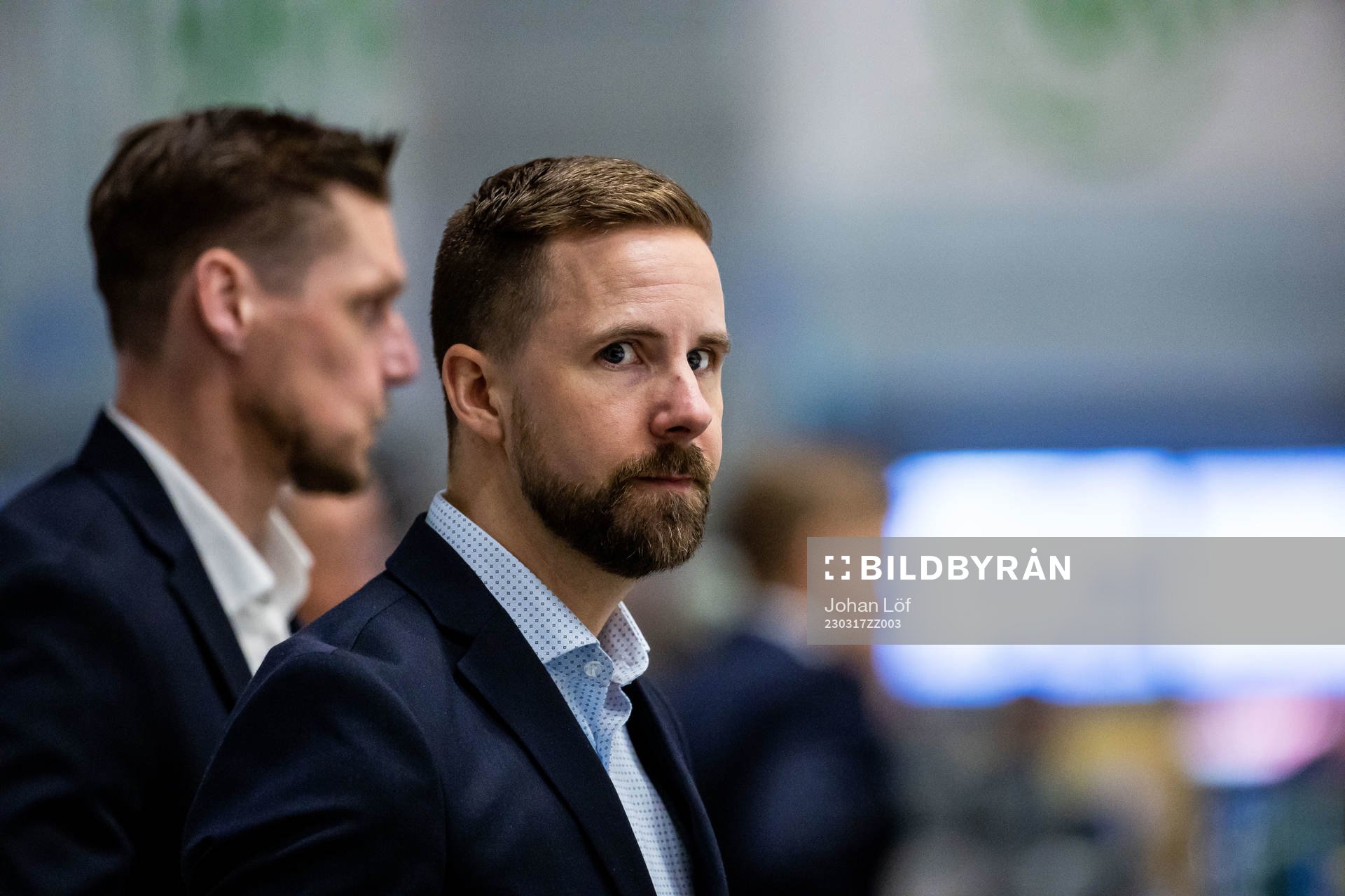 Björklövens tränare Viktor Stråhle