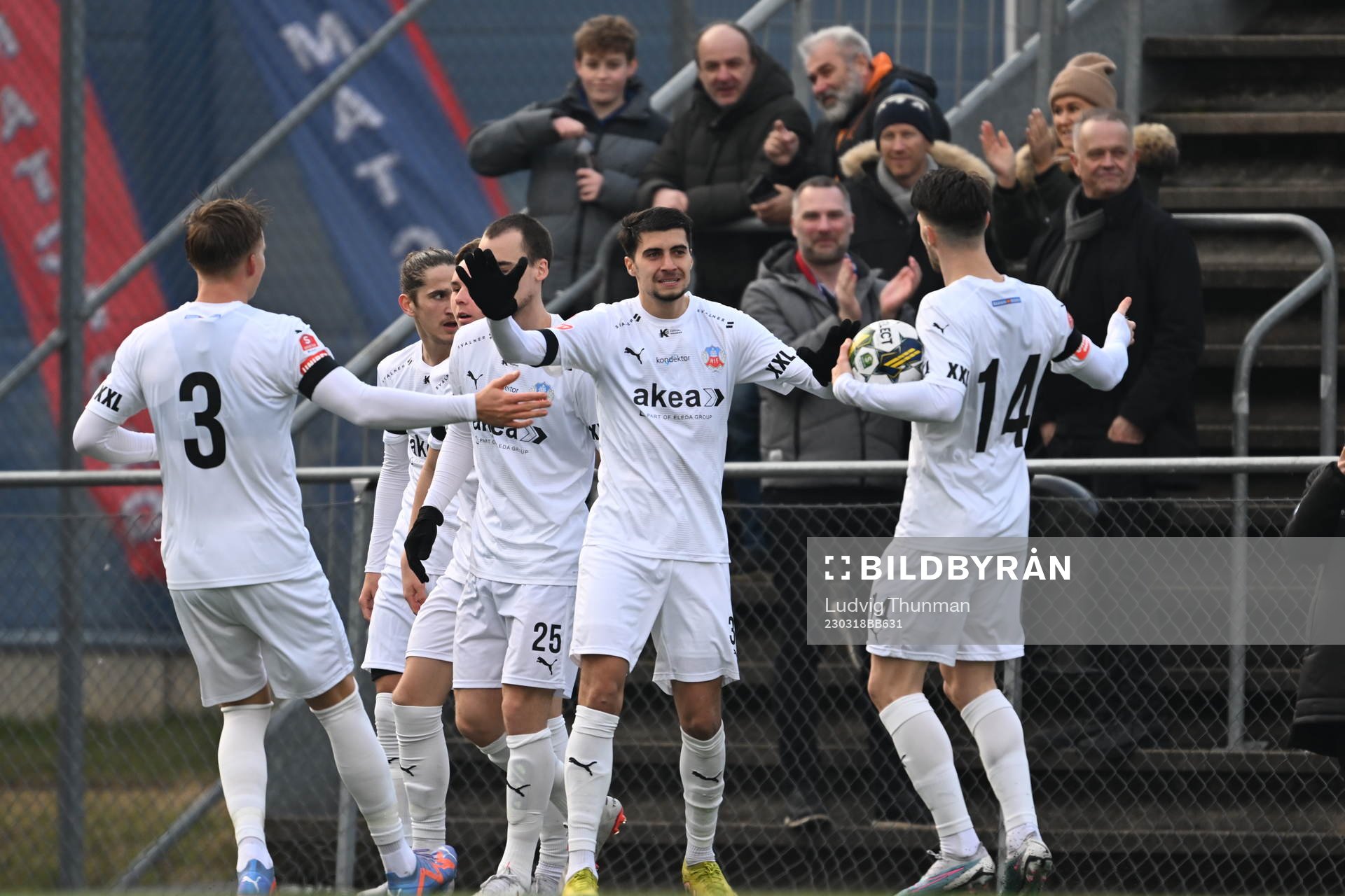 Helsingborgs Amar Muhsin jublar