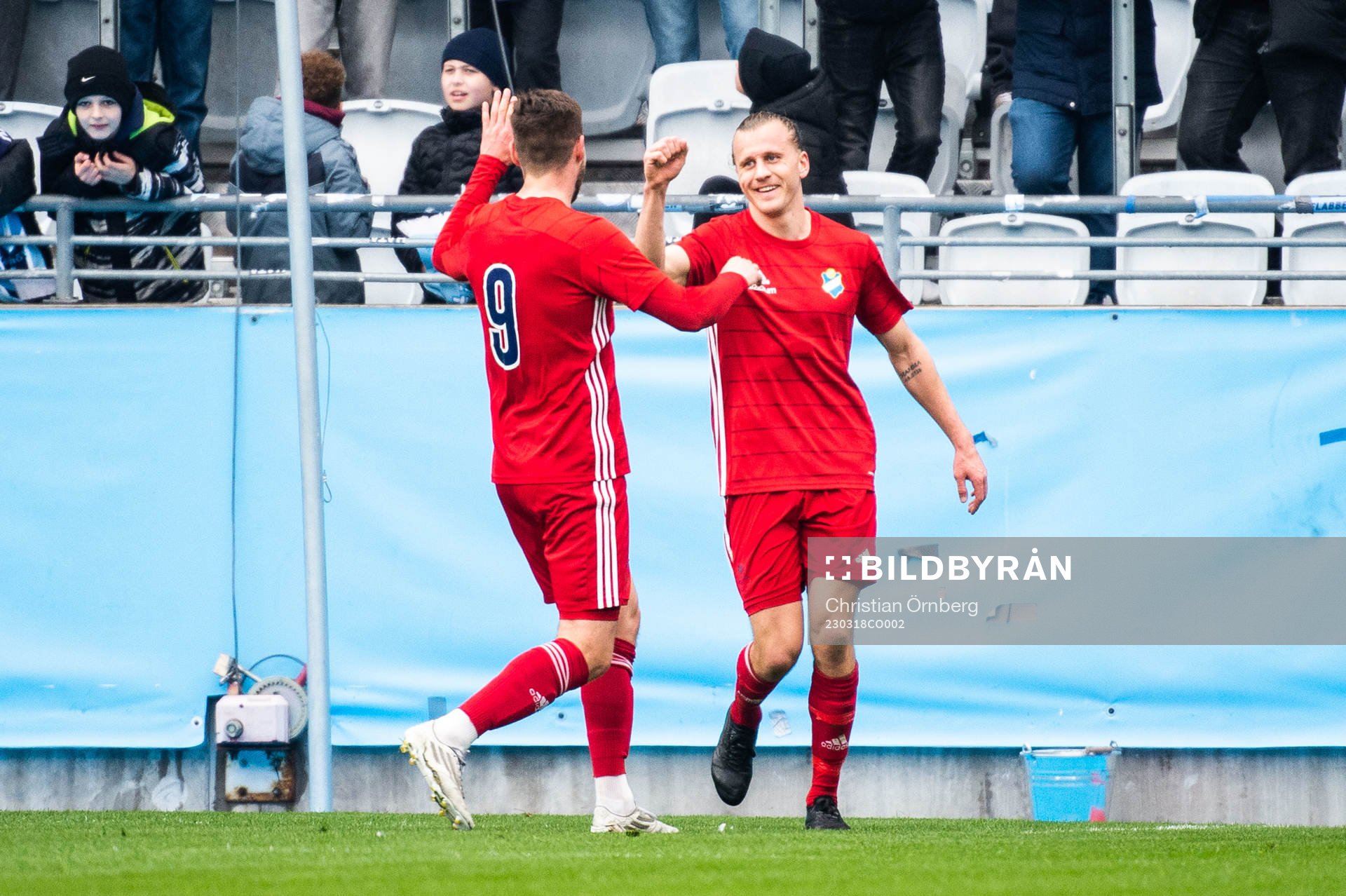 Östers Niklas Söderberg och Jesper Jonasson Westermark