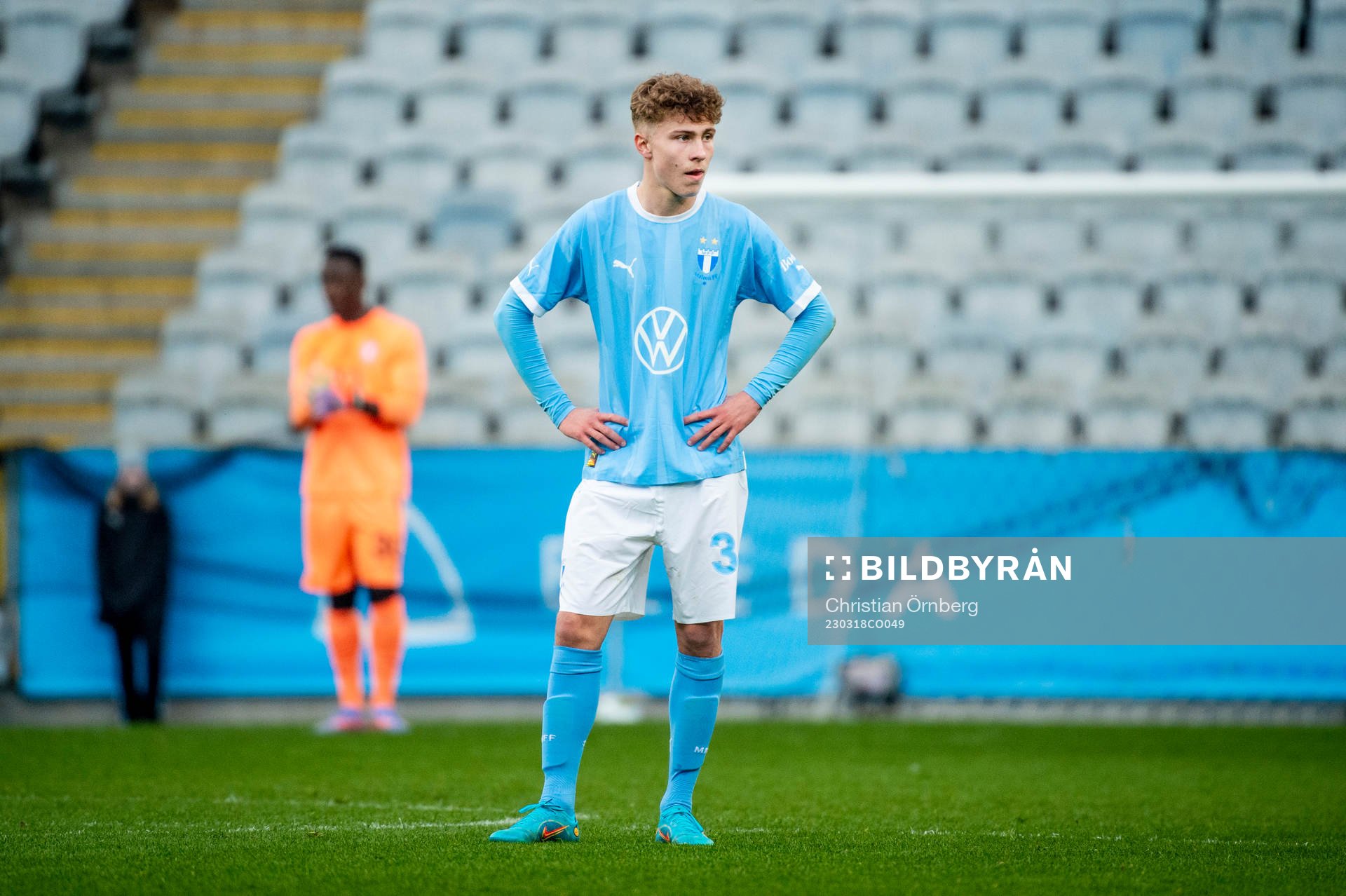Malmö FFs Hugo Bolin deppar