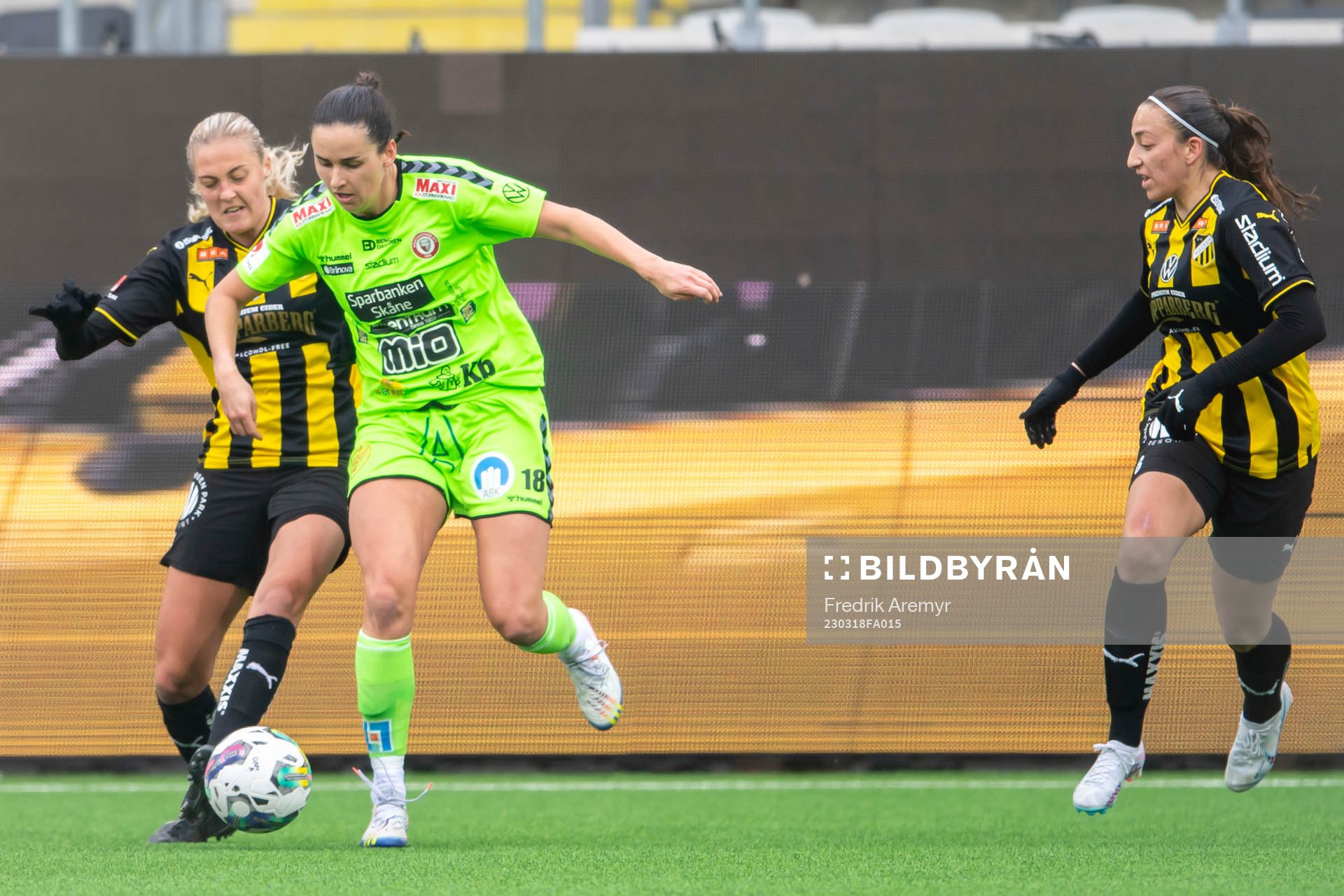 Häckens Anna Sandberg, Kristianstads Evelyne Viens och