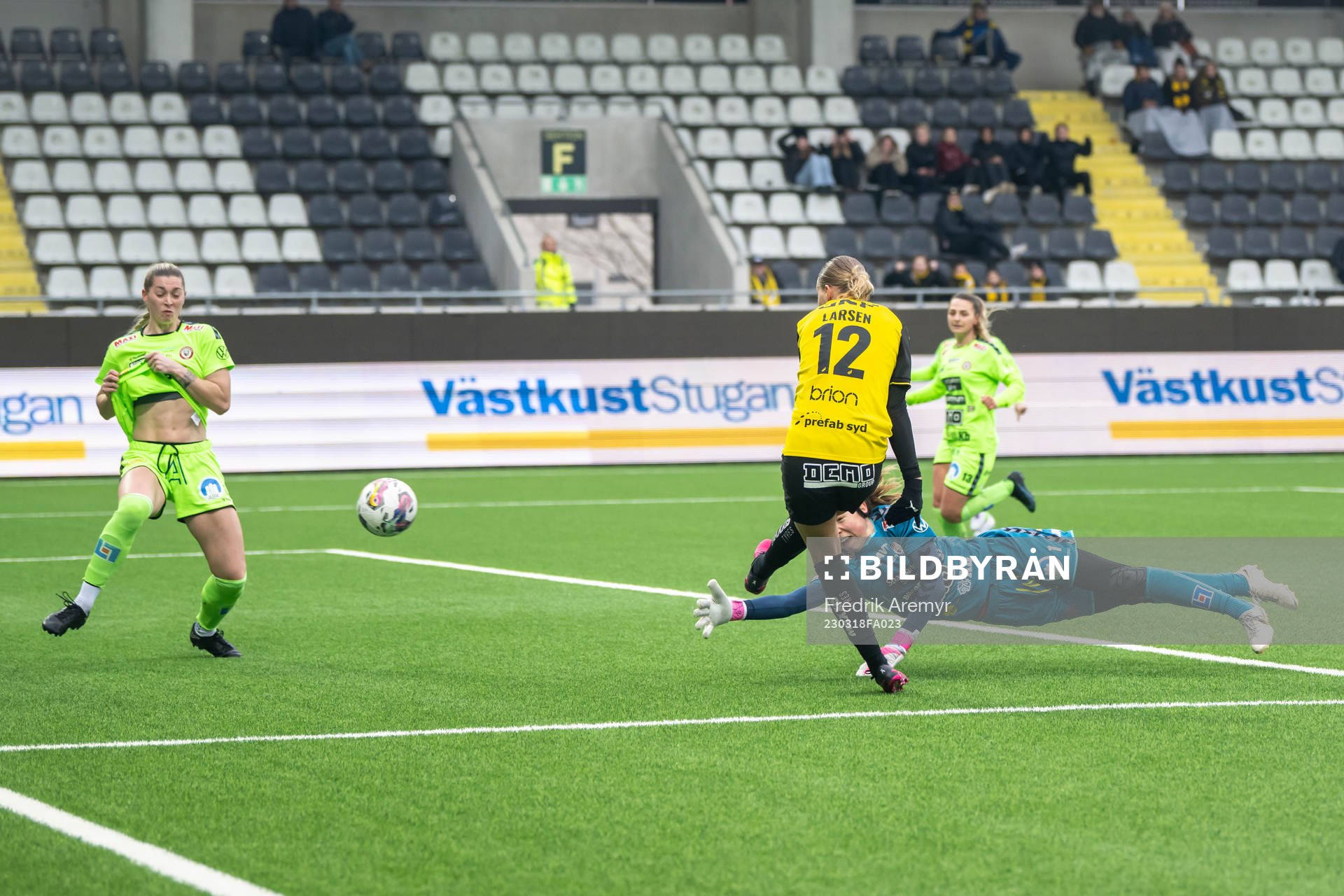 Häckens Stine Larsson gör 2-1 bakom Kristianstads