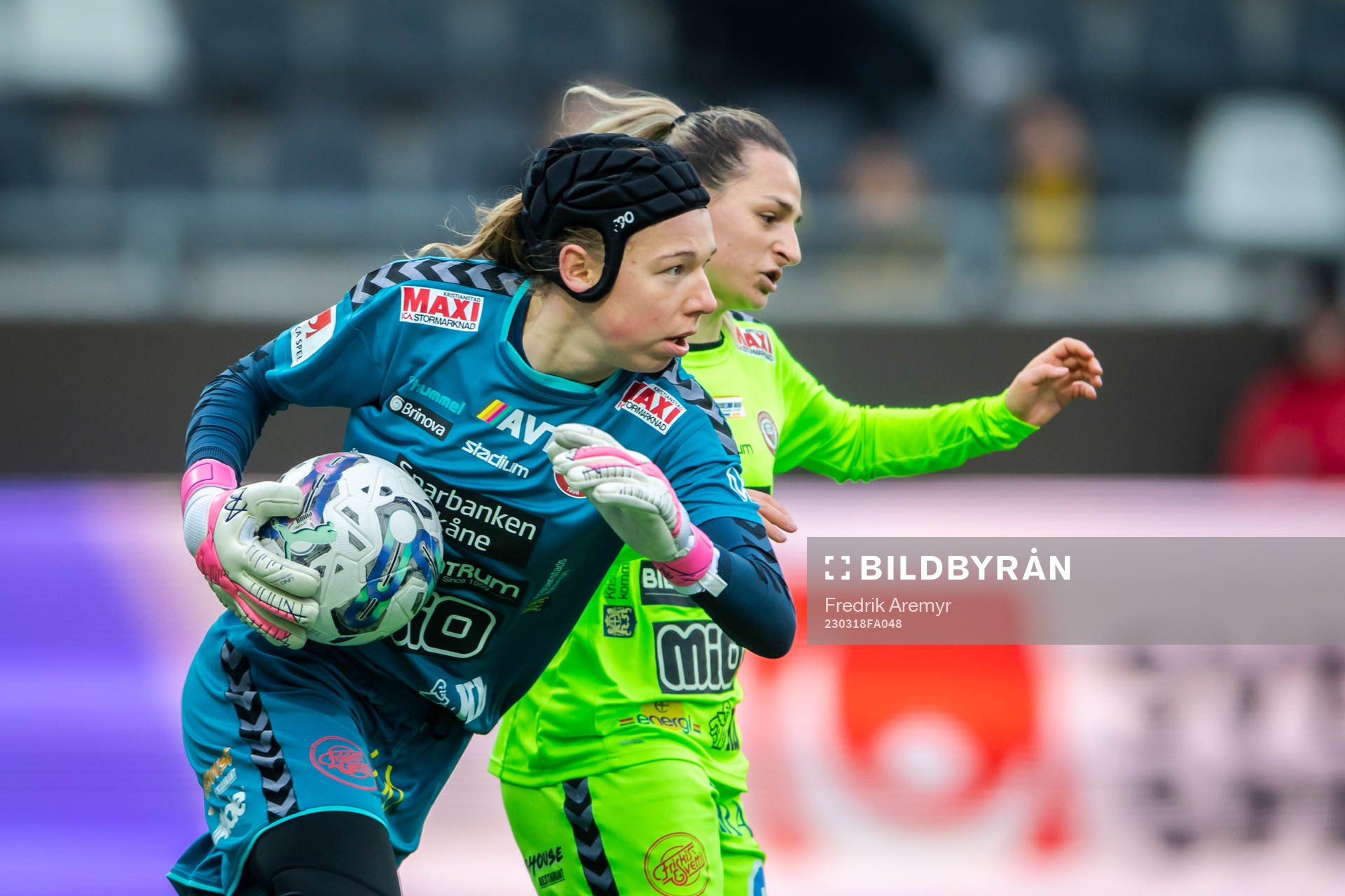 Kristianstads målvakt Melina Loeck