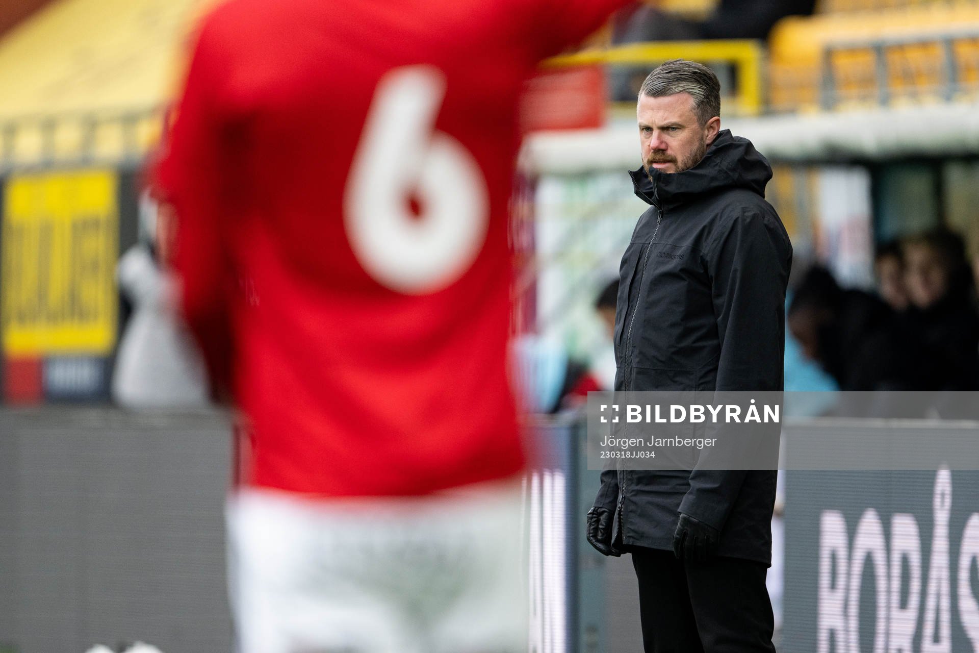 Elfsborgs manager Jimmy Thelin