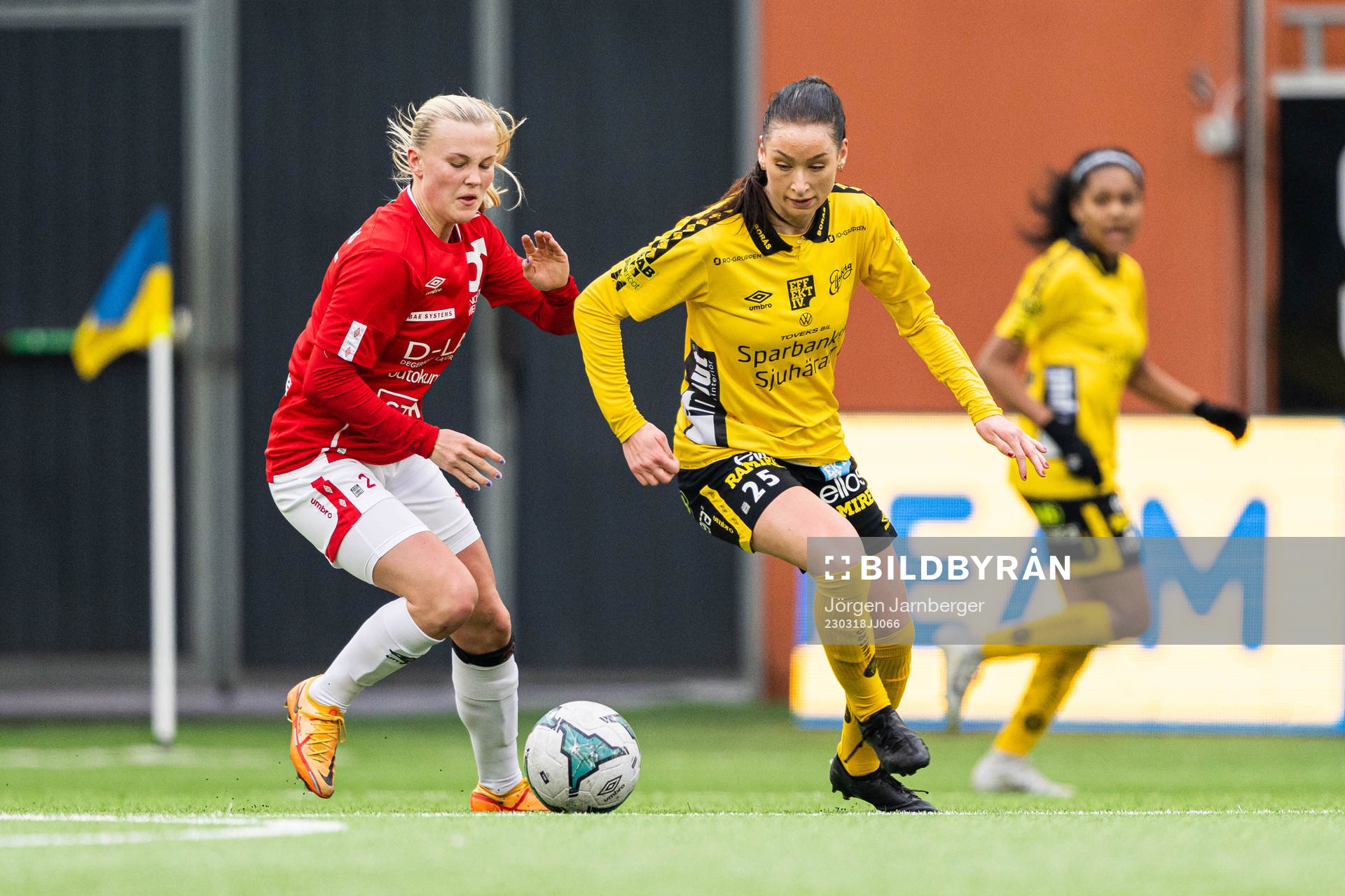Degerfors Ida Mattsson och Elfsborgs Izabella Bergström