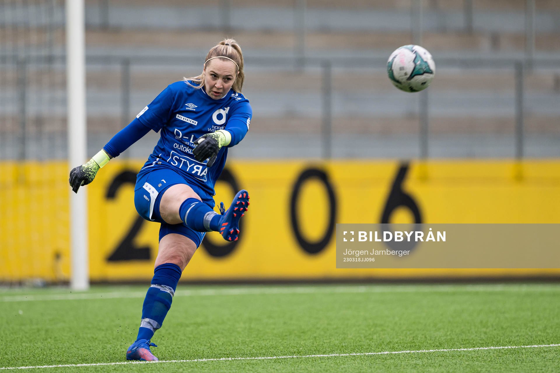 Degerfors målvakt Anna Zander