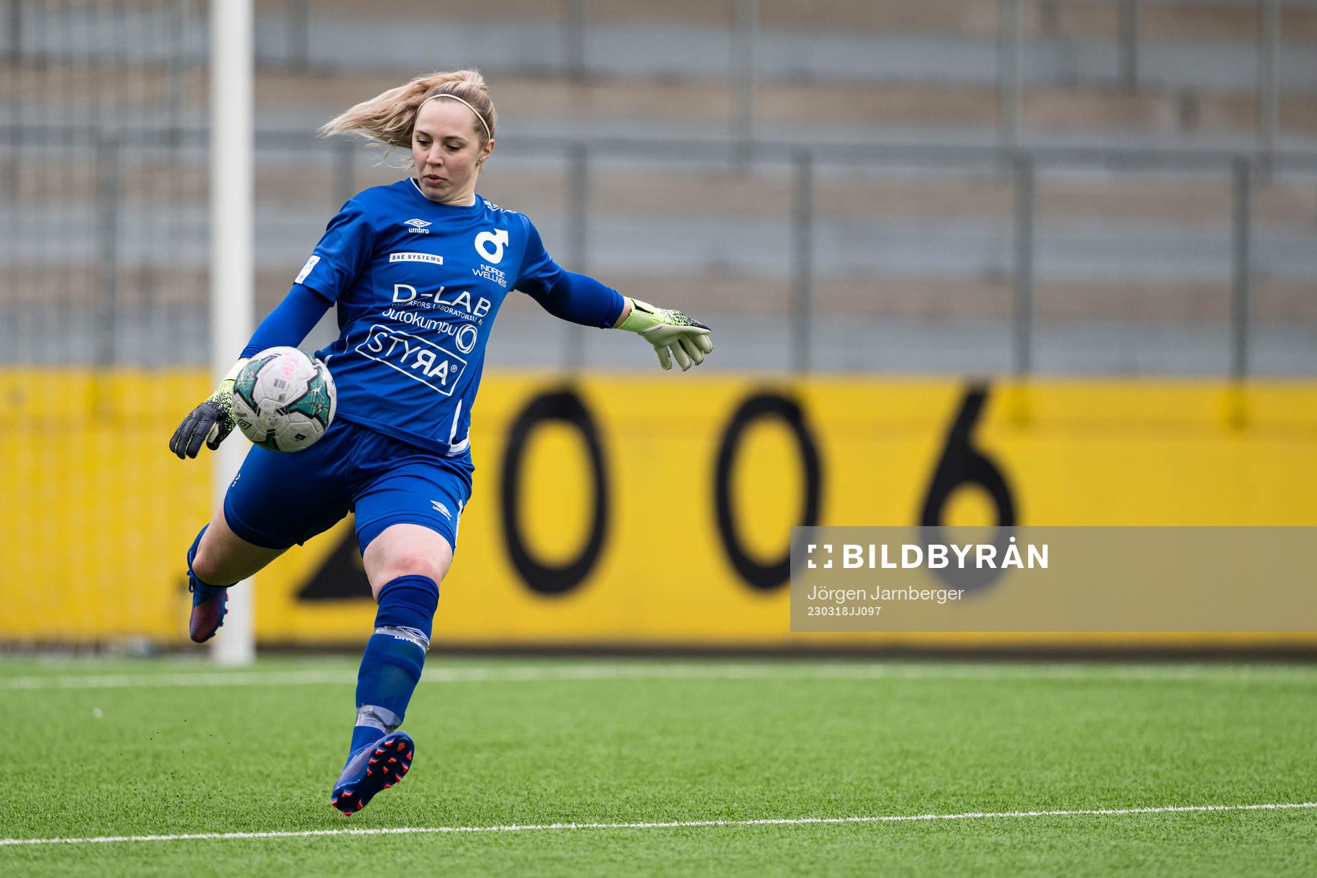 Degerfors målvakt Anna Zander