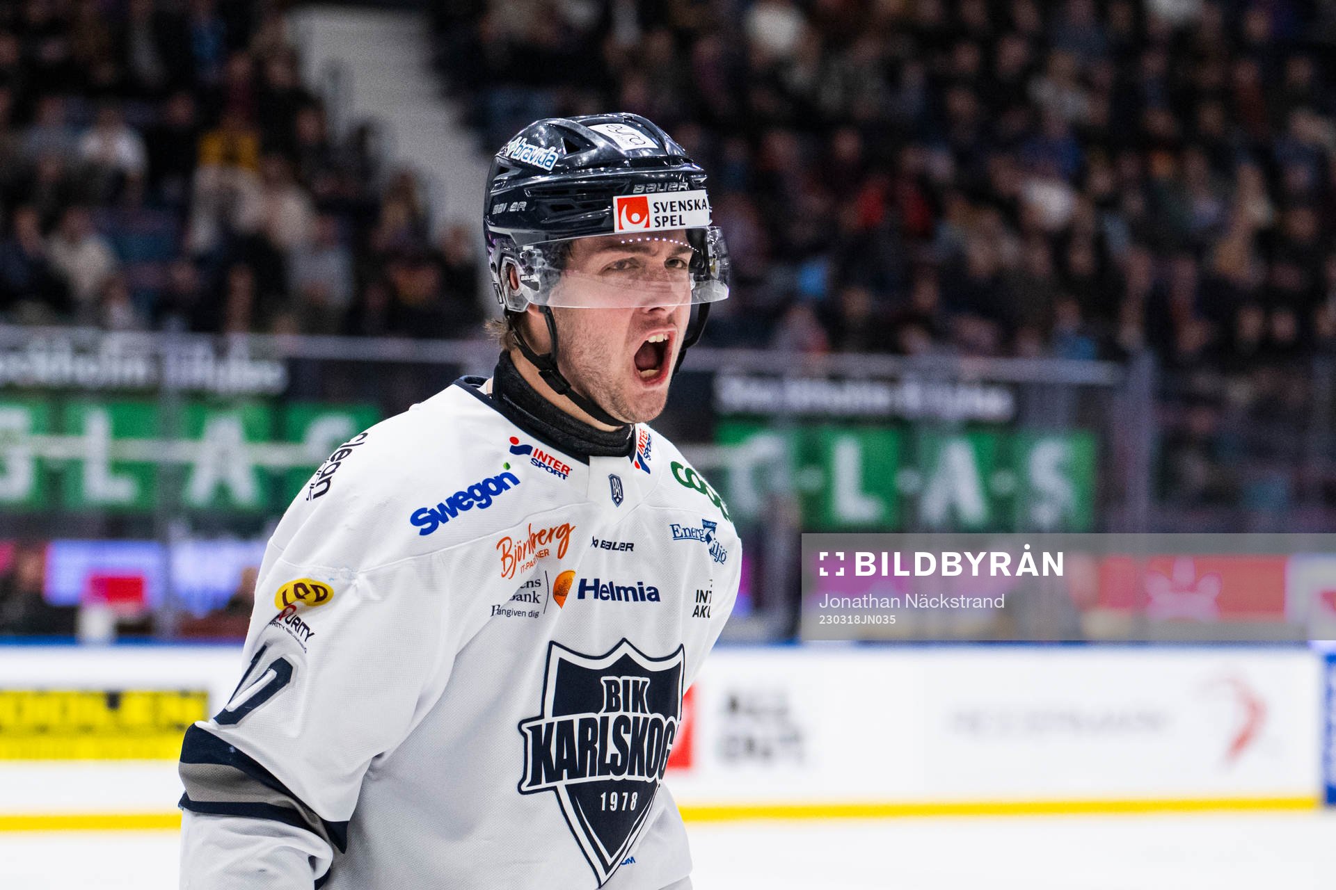 Karlskogas David Lilja jublar