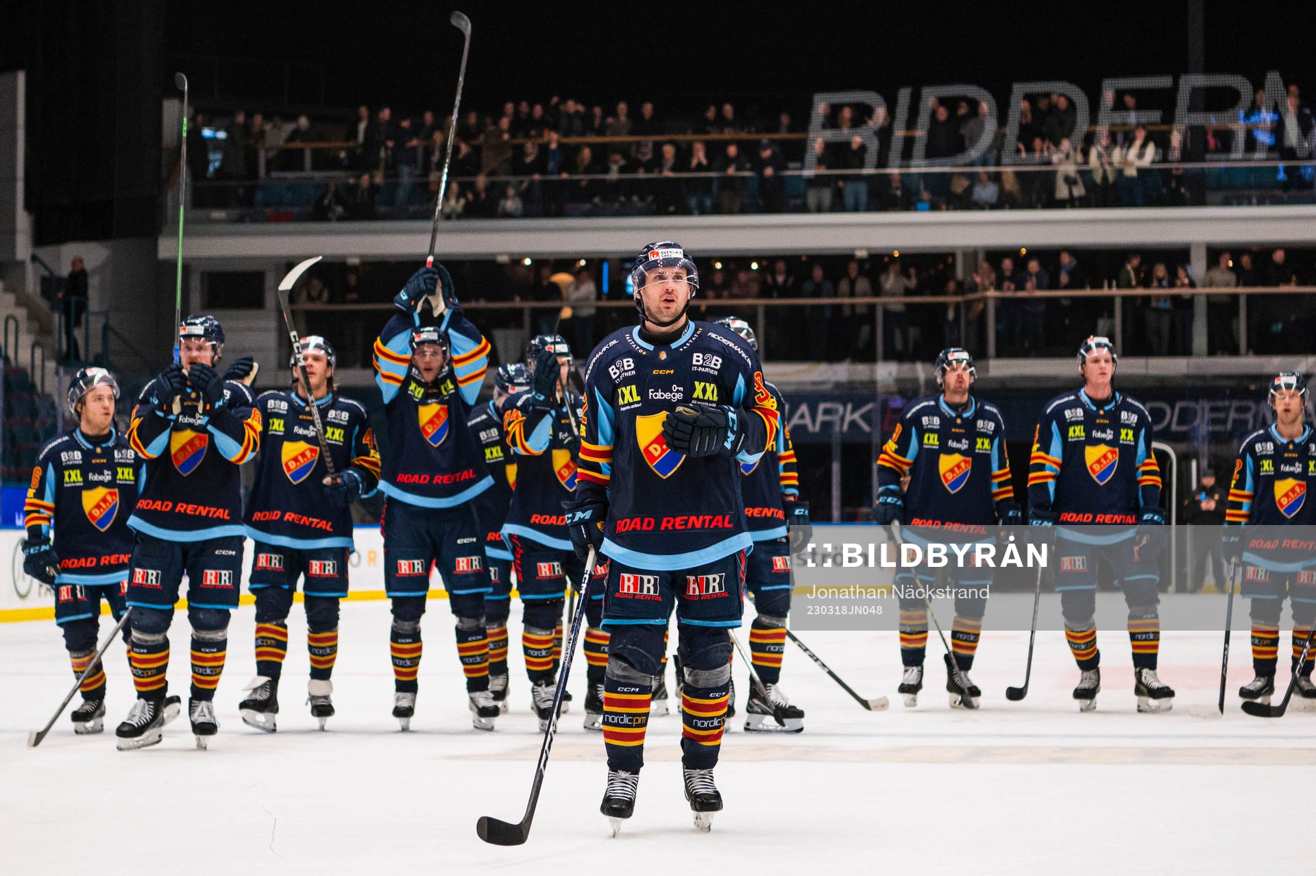 Djurgårdens Marcus Krüger jublar