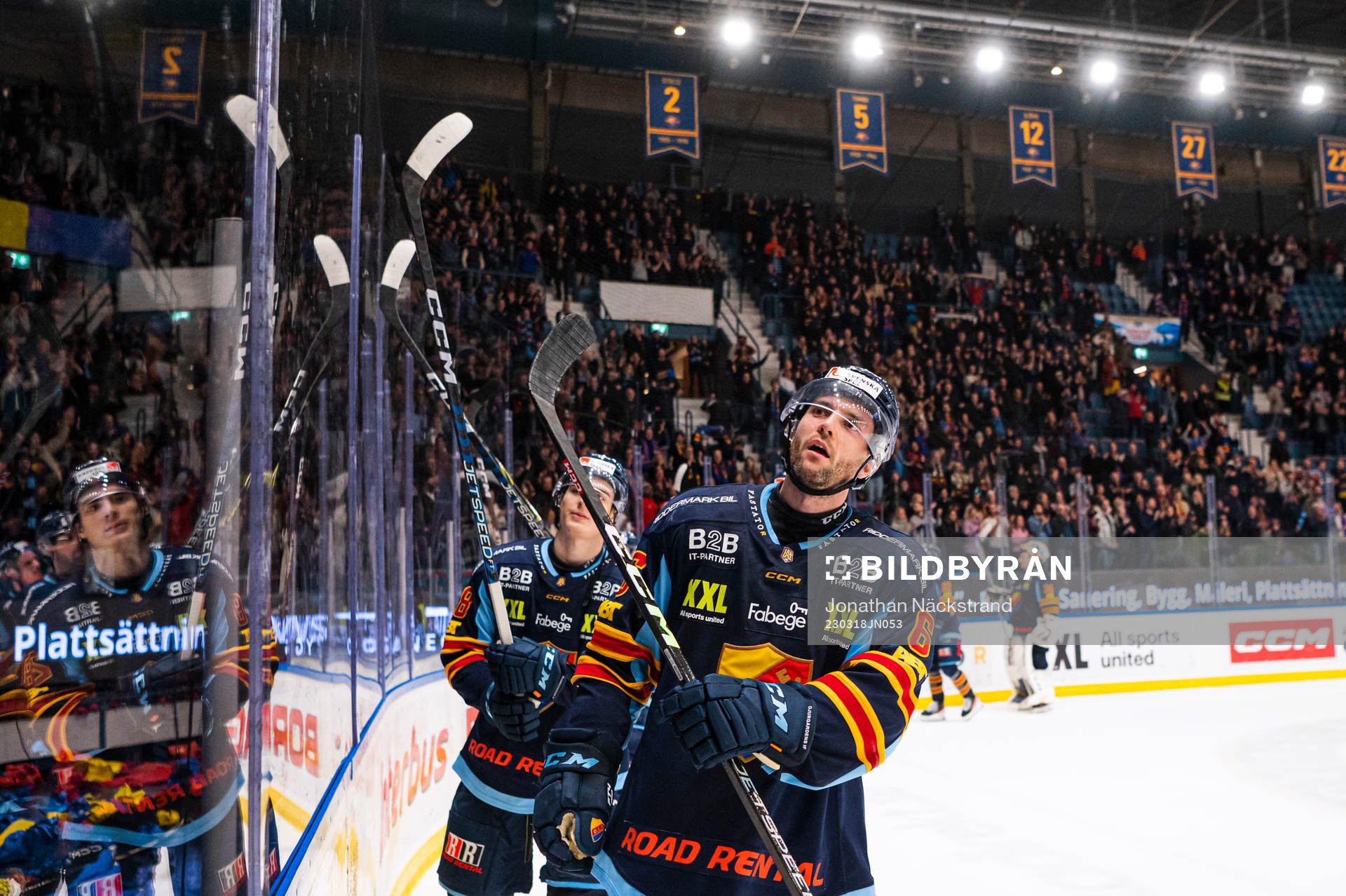 Djurgårdens Stefan Elliott jublar
