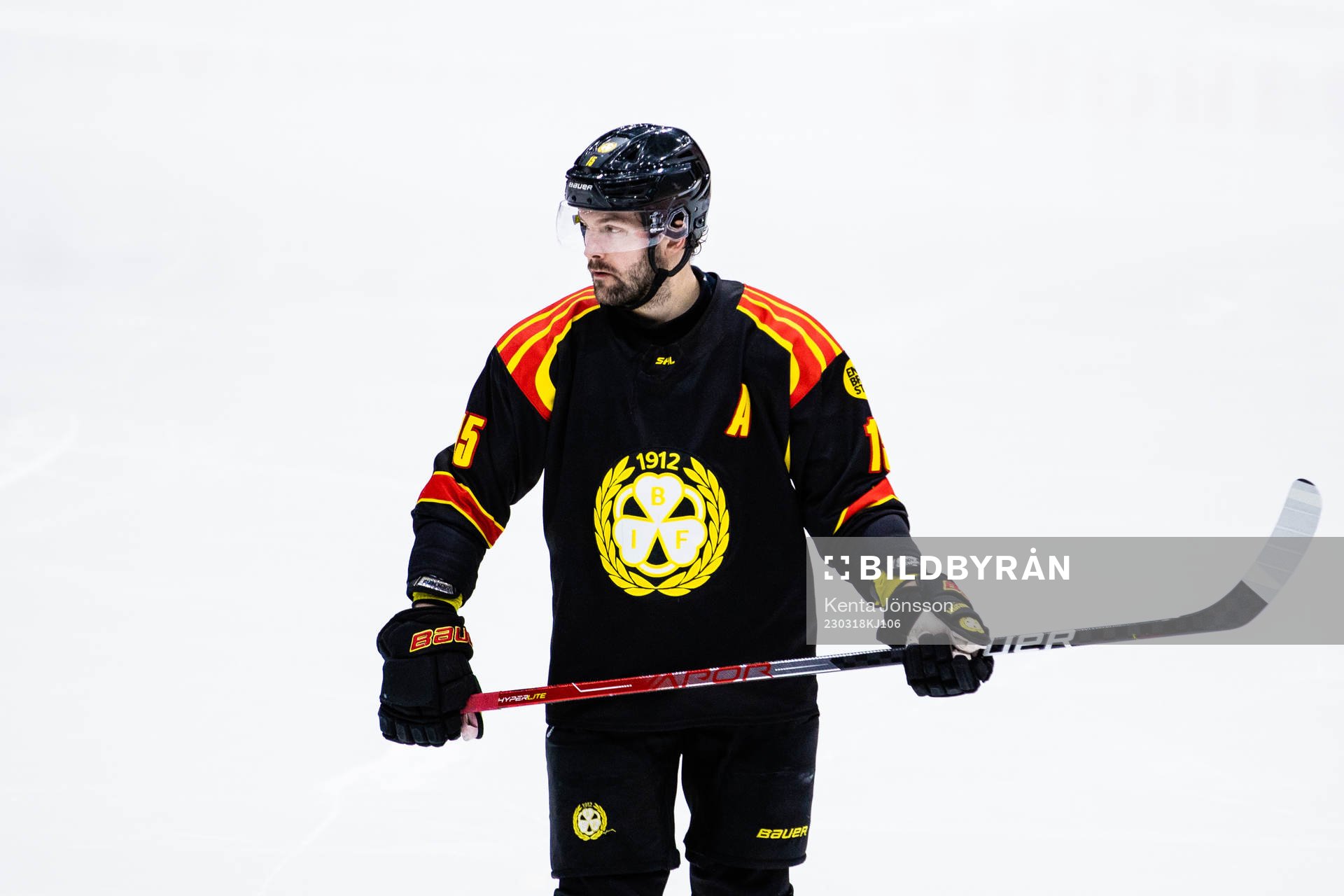 Brynäs Simon Bertilsson deppar