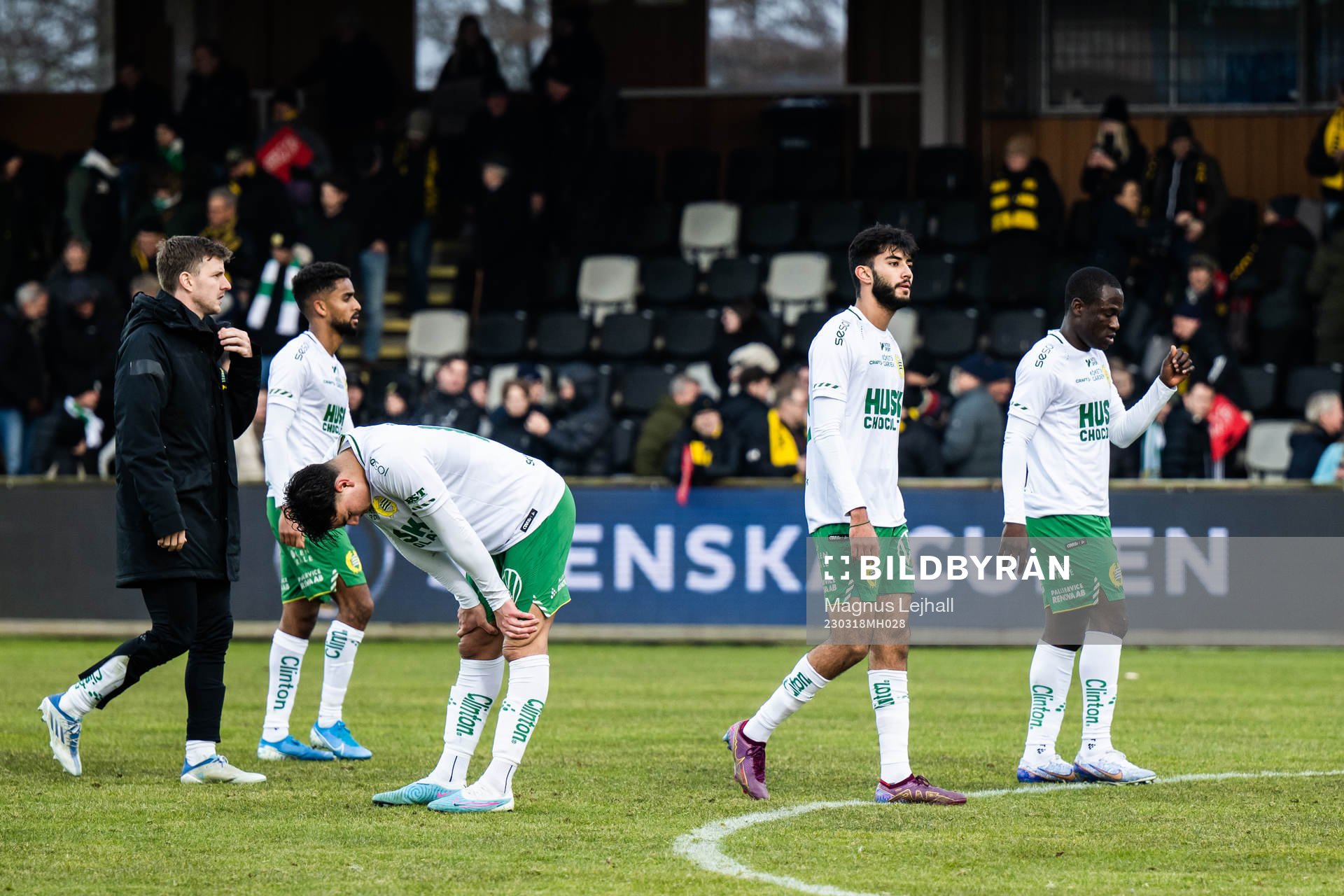 Hammarbys spelare deppar