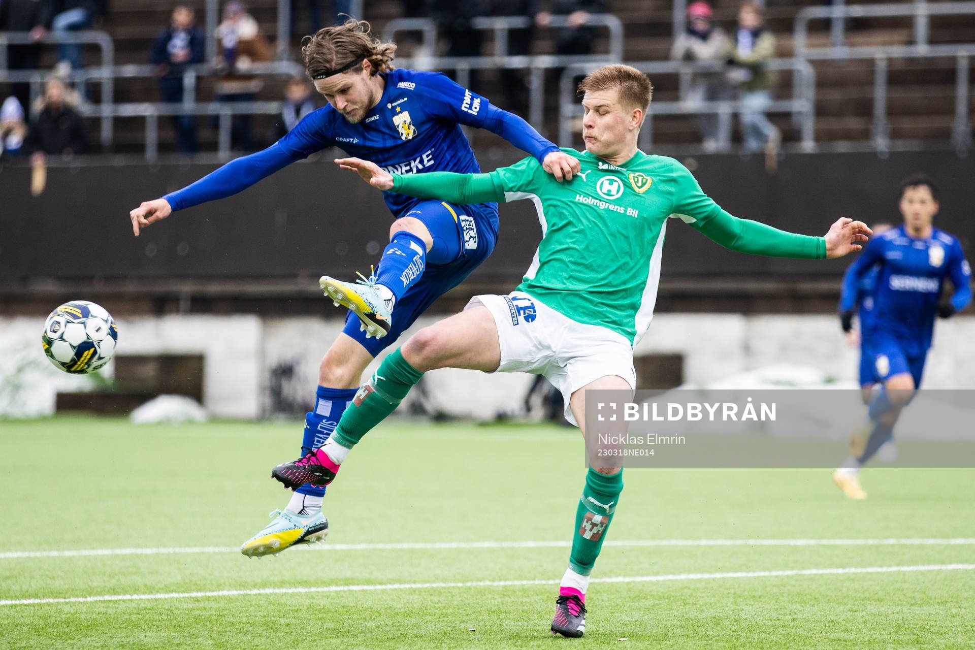 IFK Göteborgs Gustaf Norlin och Jönköpings Arvid Eriksson