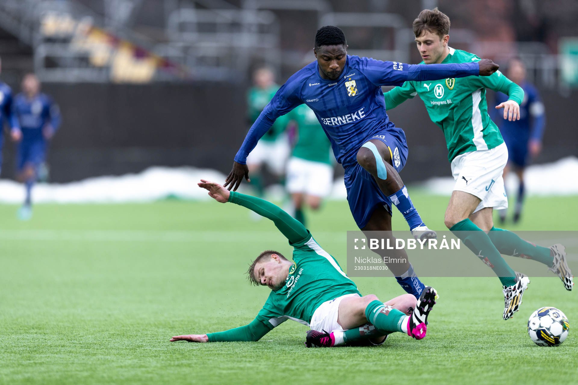 IFK Göteborgs Suleiman Abdullahi och Jönköpings Arvid