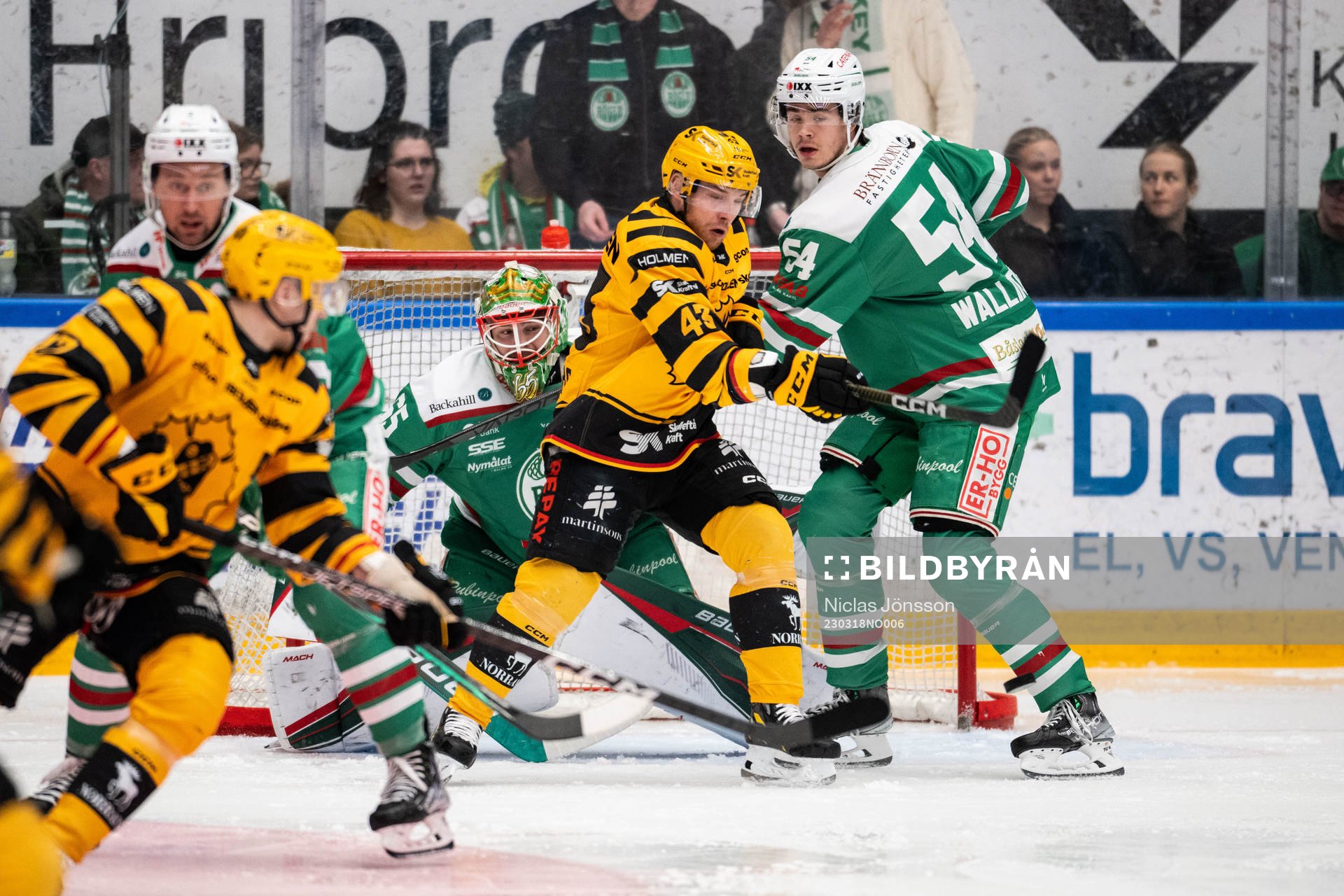 Skellefteås Filip Sandberg och Rögles William Wallinder