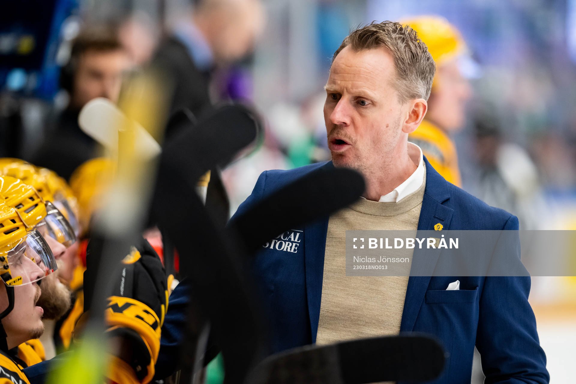 Skellefteås tränare Robert Ohlsson